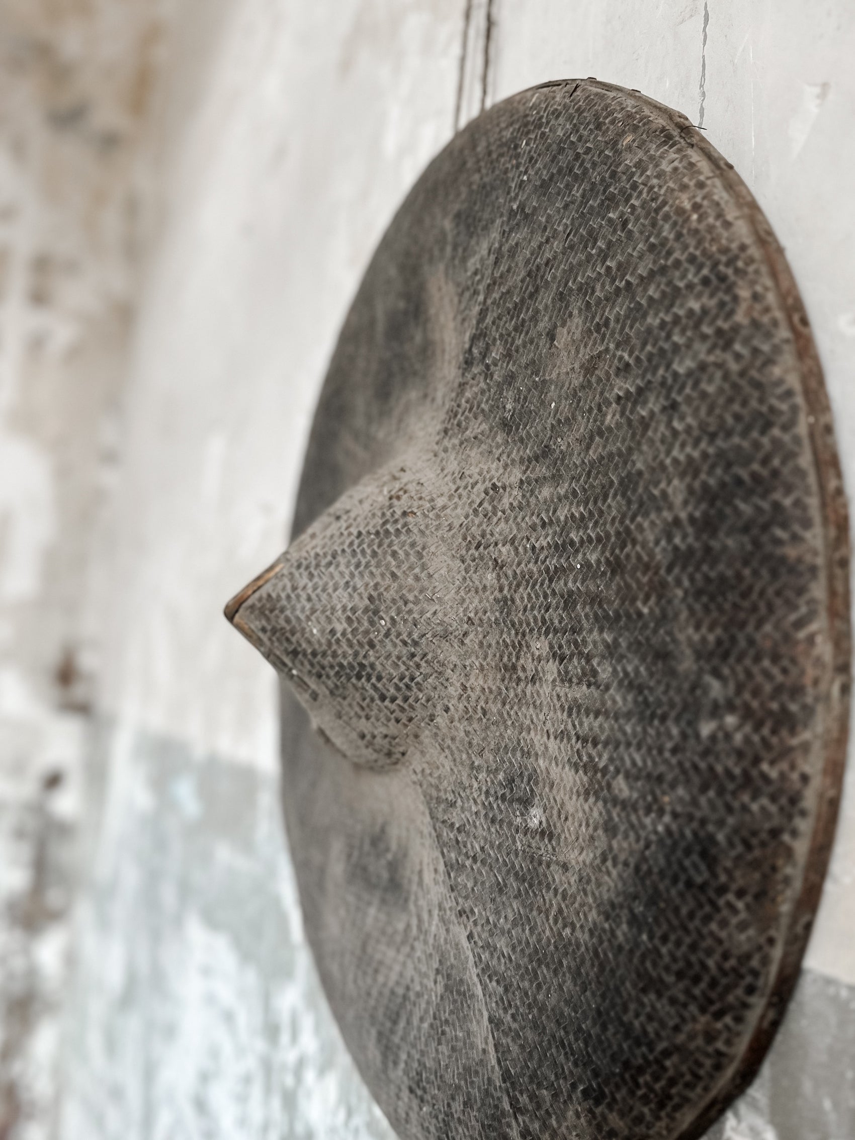 antique Chinese farmer's hat #2