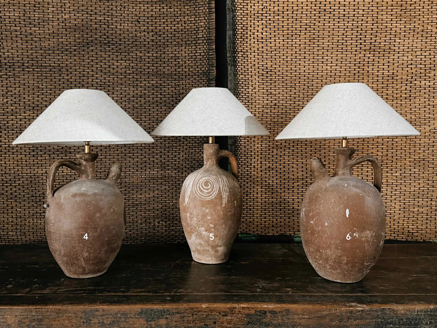 antique vessel lamp - Anatolia No. 4 / 5 / 6