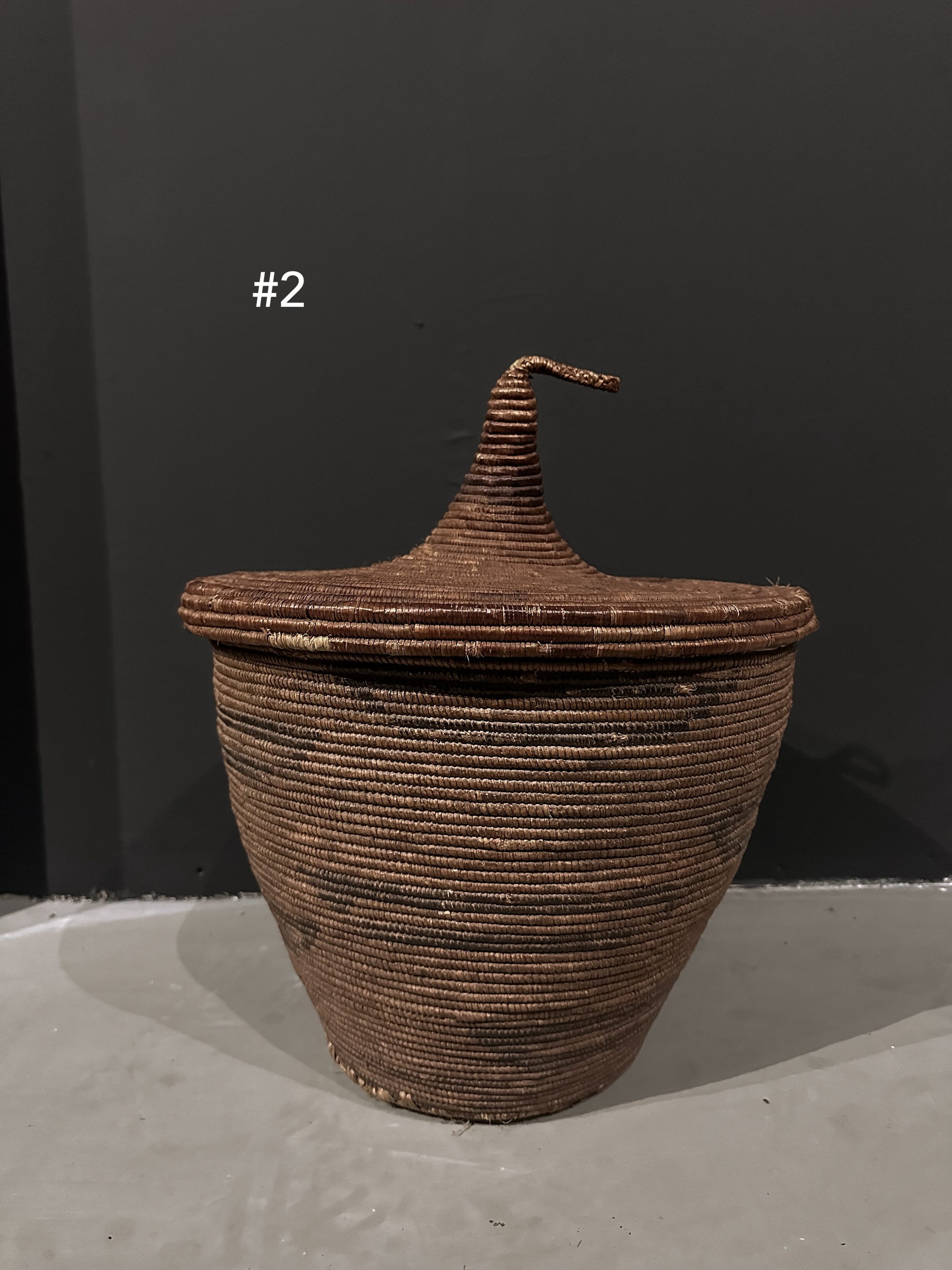 Vintage Rwanda basket size M