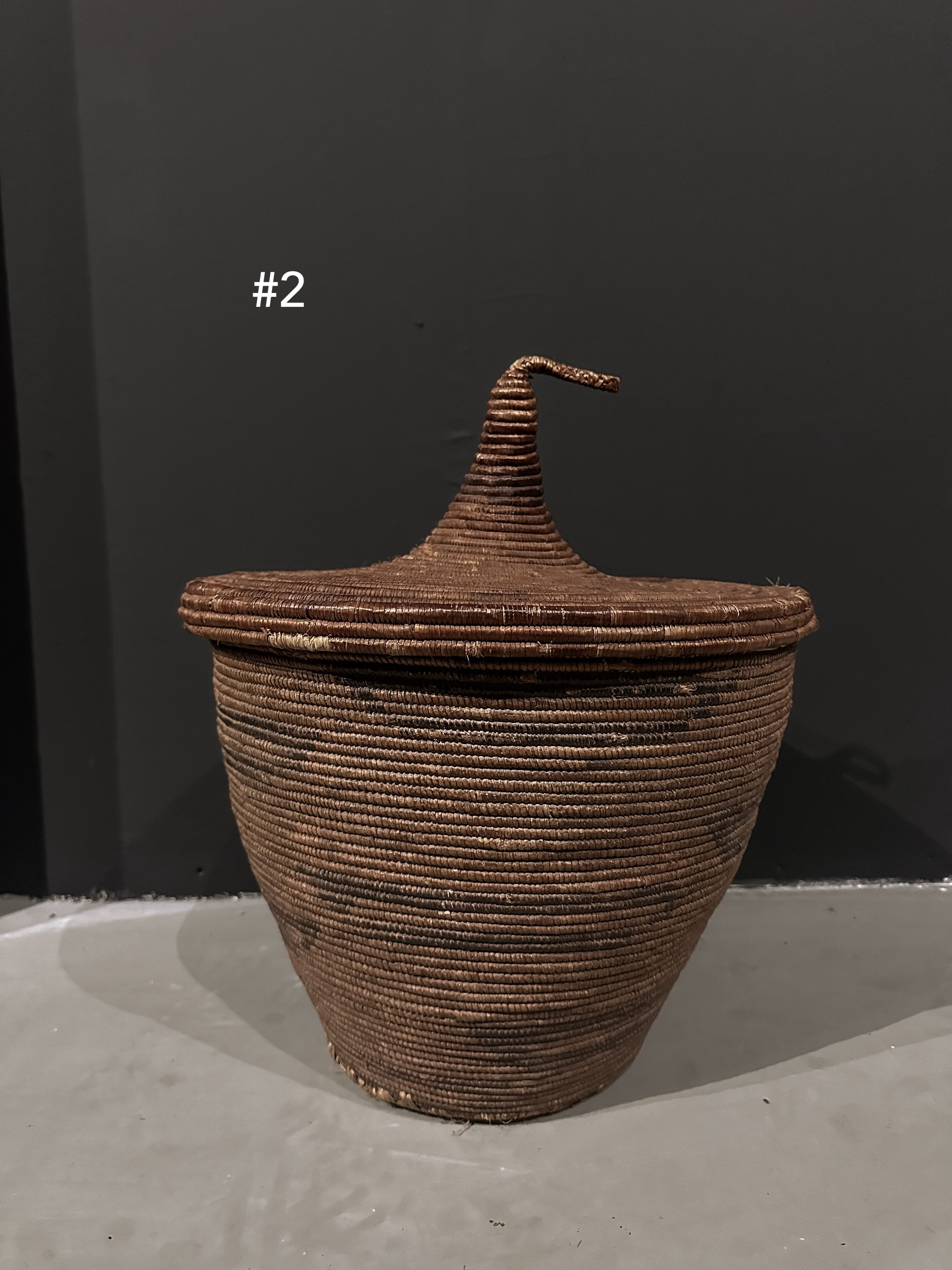Vintage Rwanda basket size M