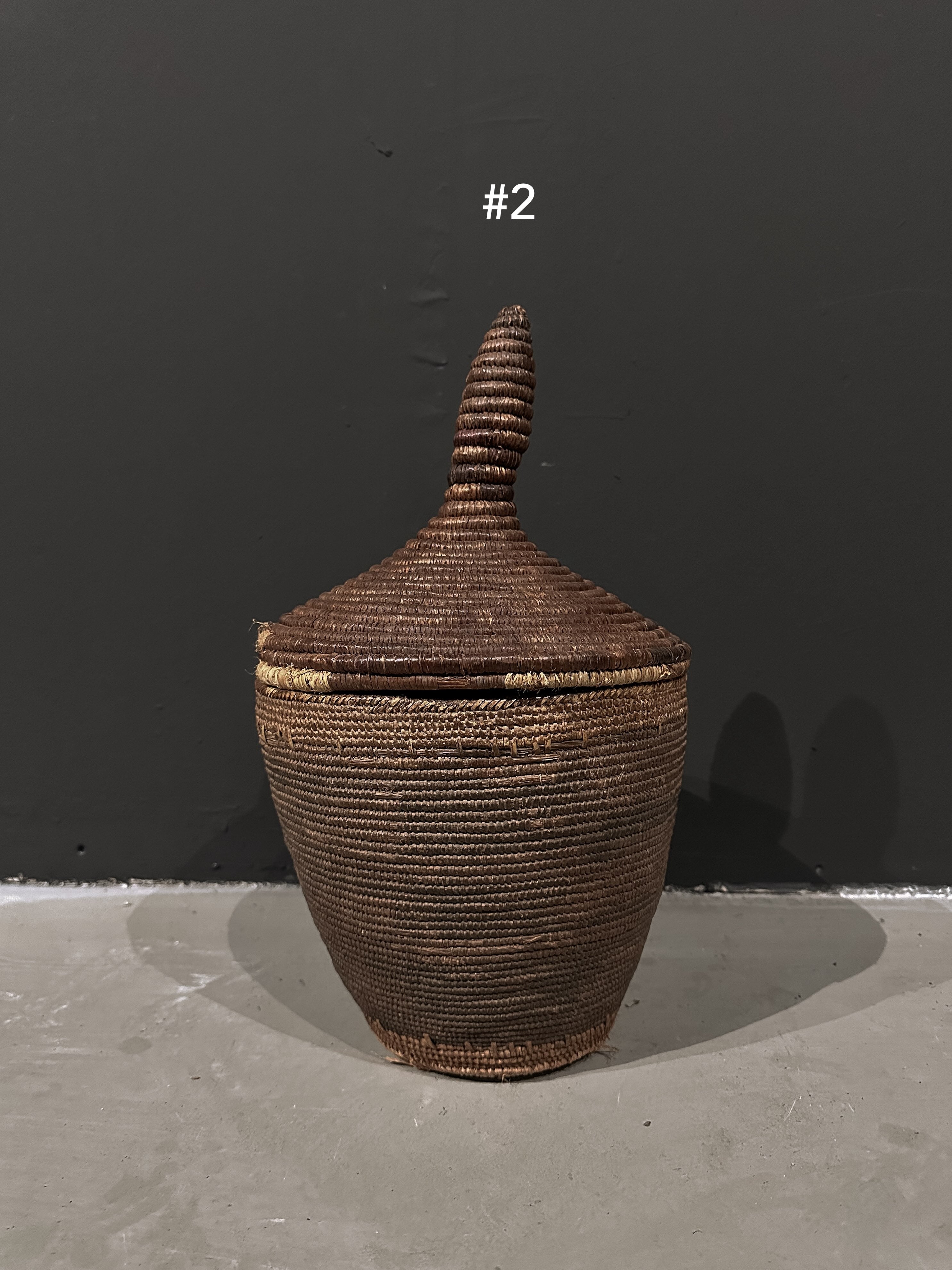 Vintage Rwanda basket size S