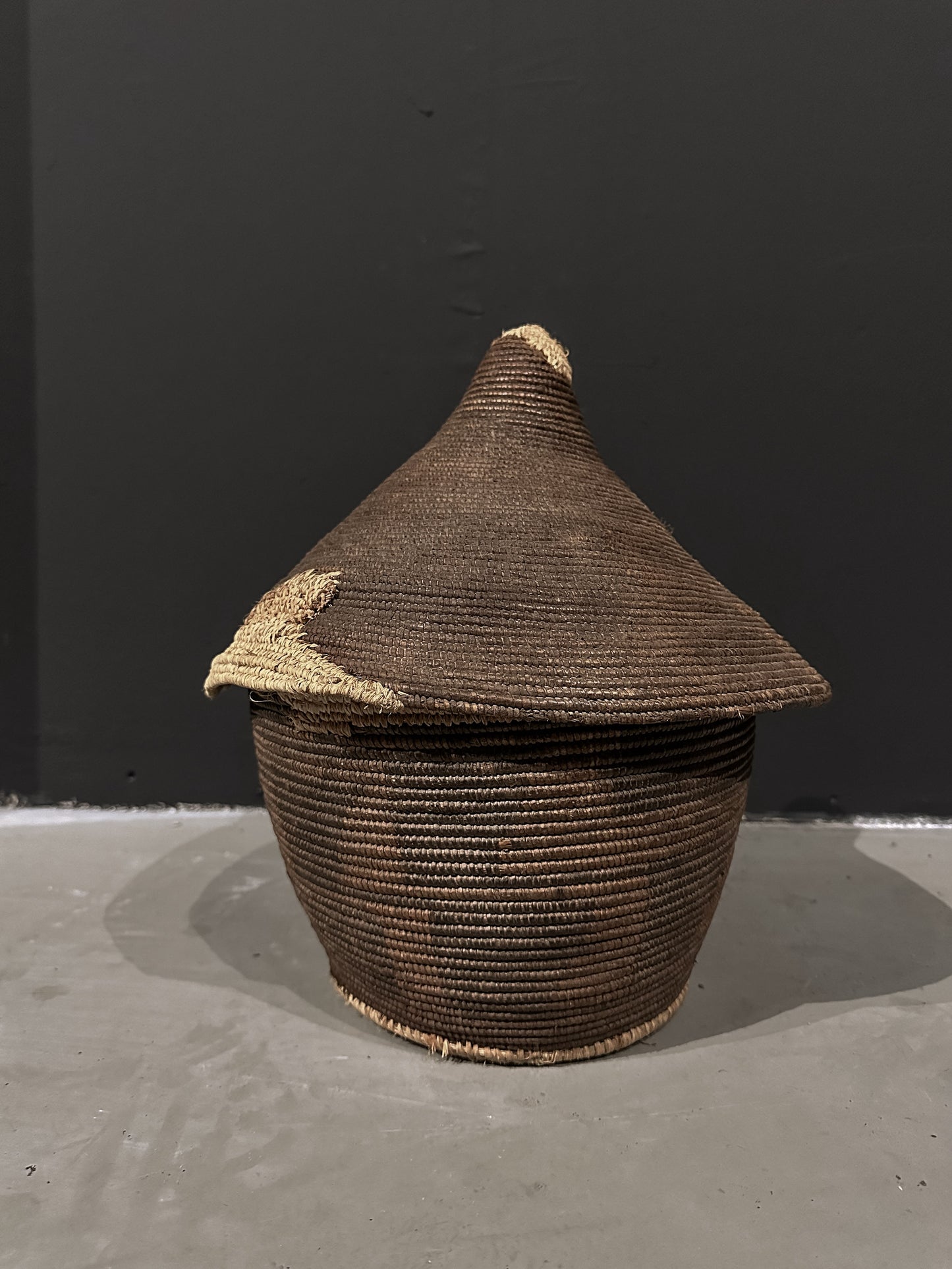 Vintage Rwanda basket