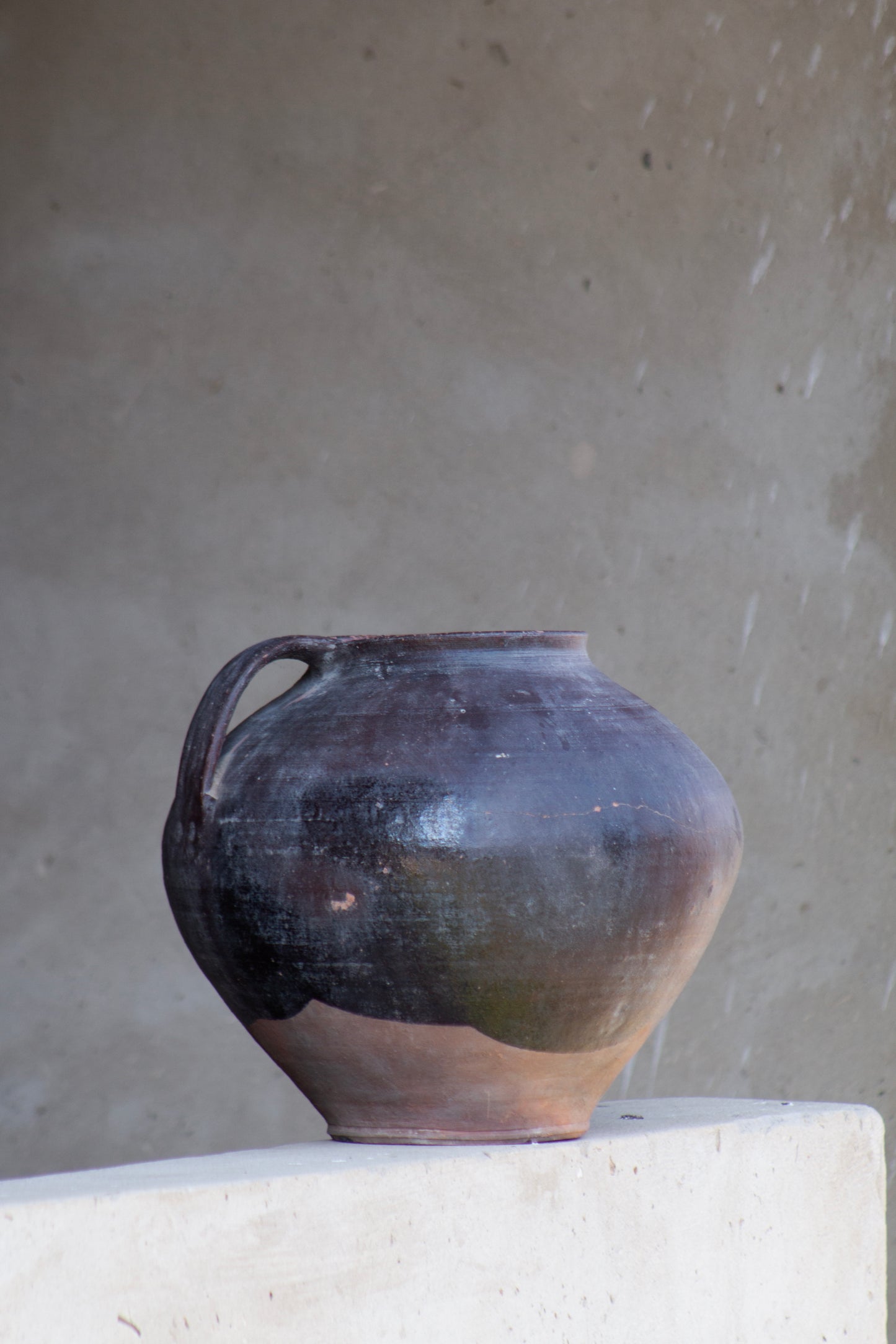 antique signature pot #6