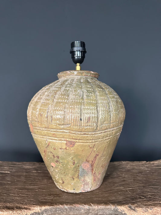 table lamp wine storage jar #1