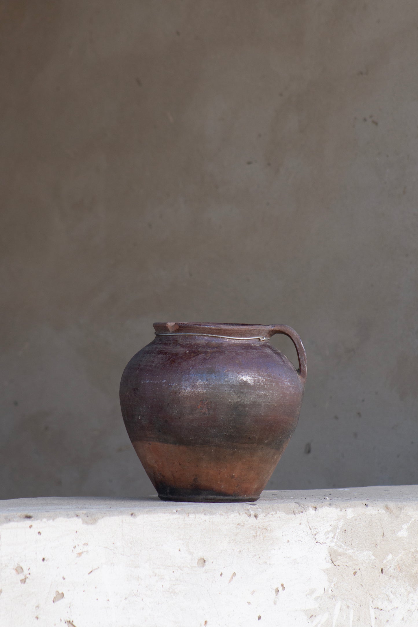 antique signature pot #7