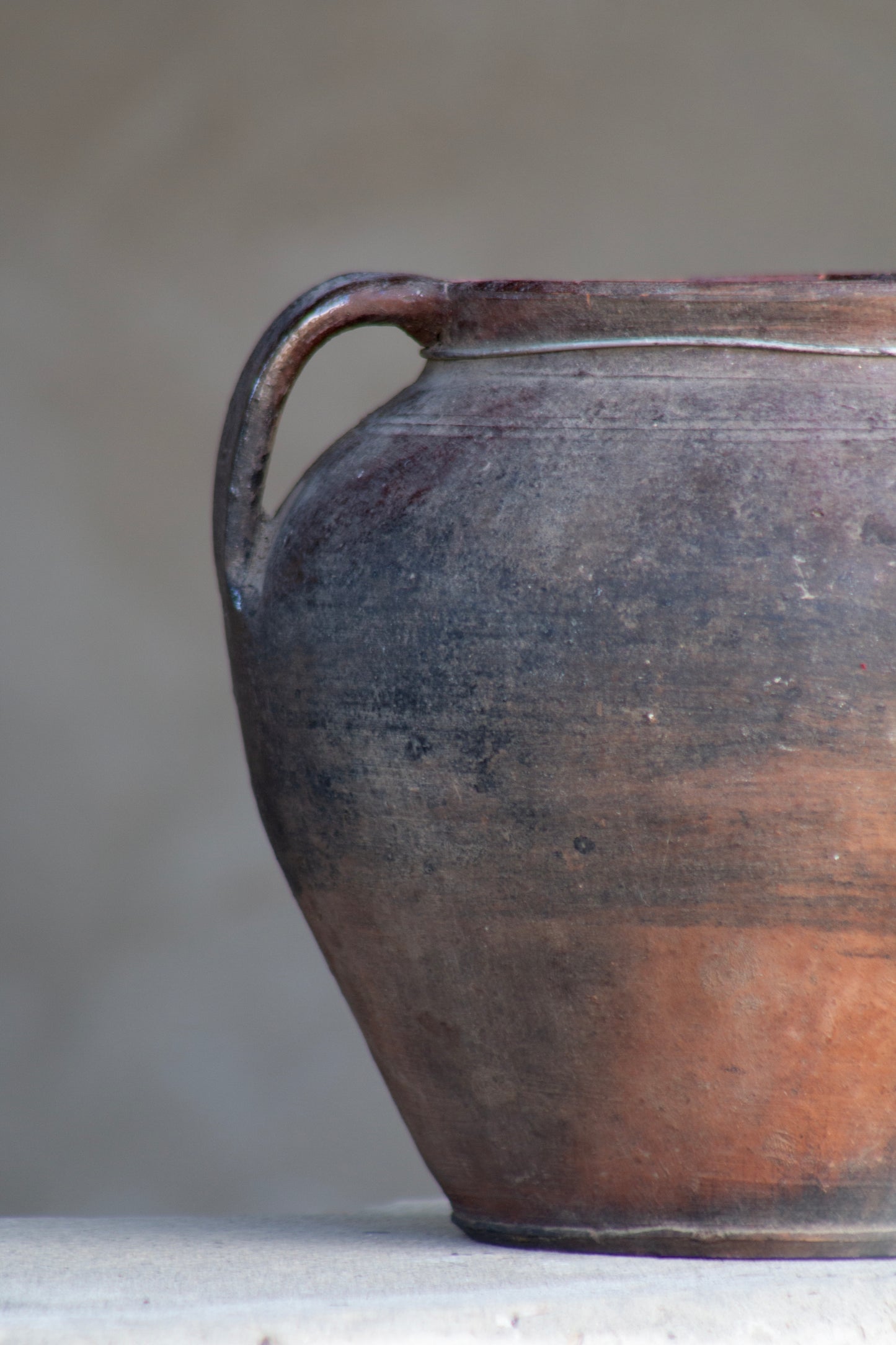 antique signature pot #7