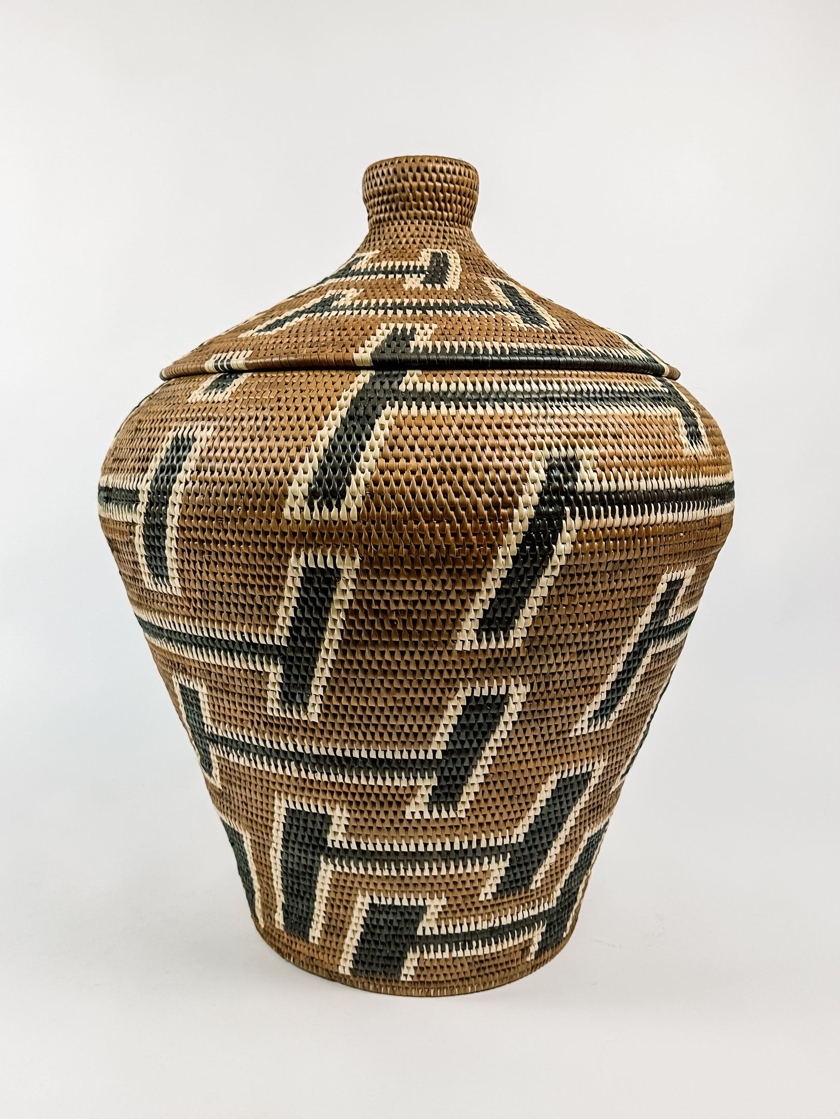 basket palm leaves #1