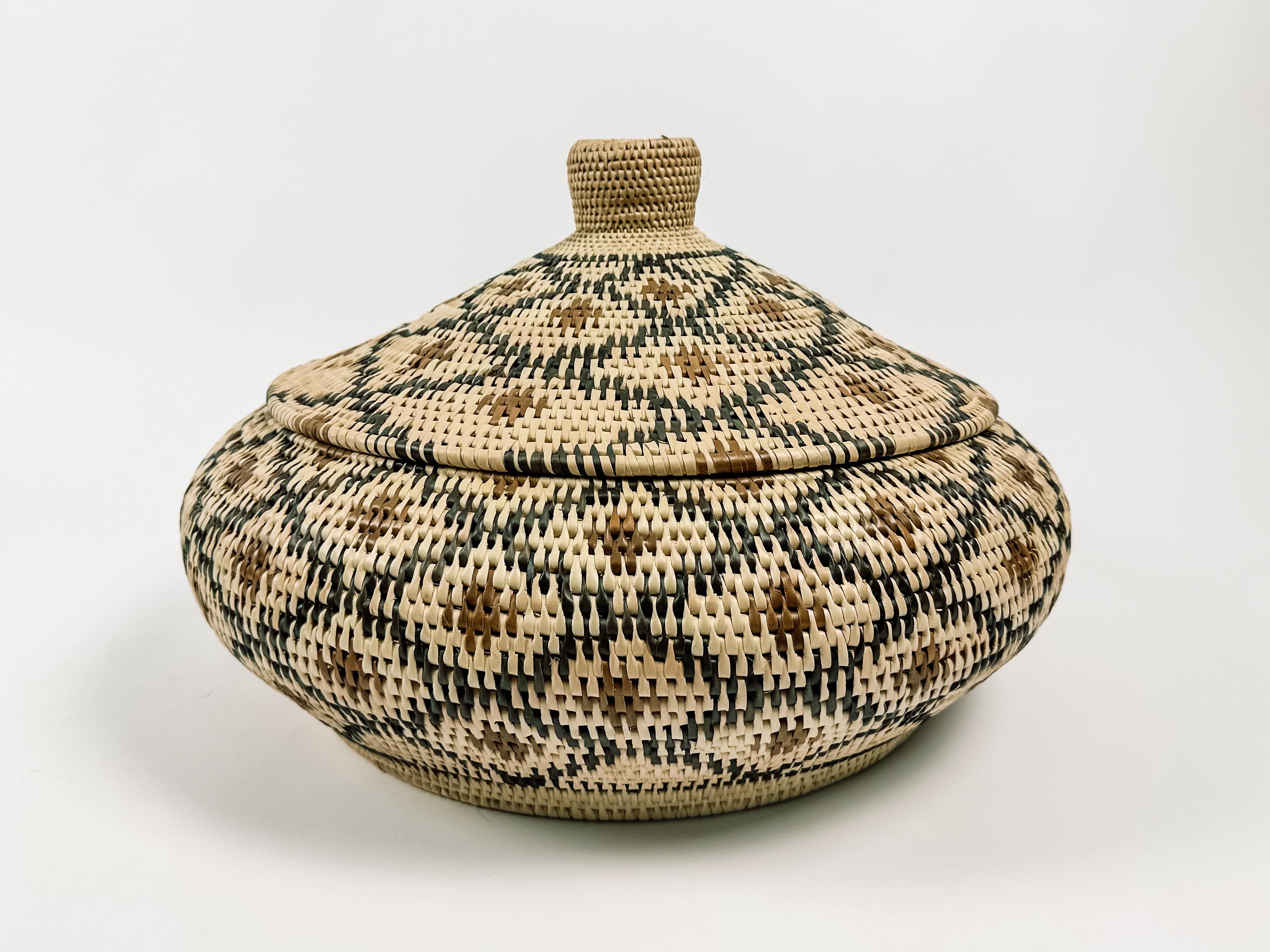 Indonesian basket palm flat #2