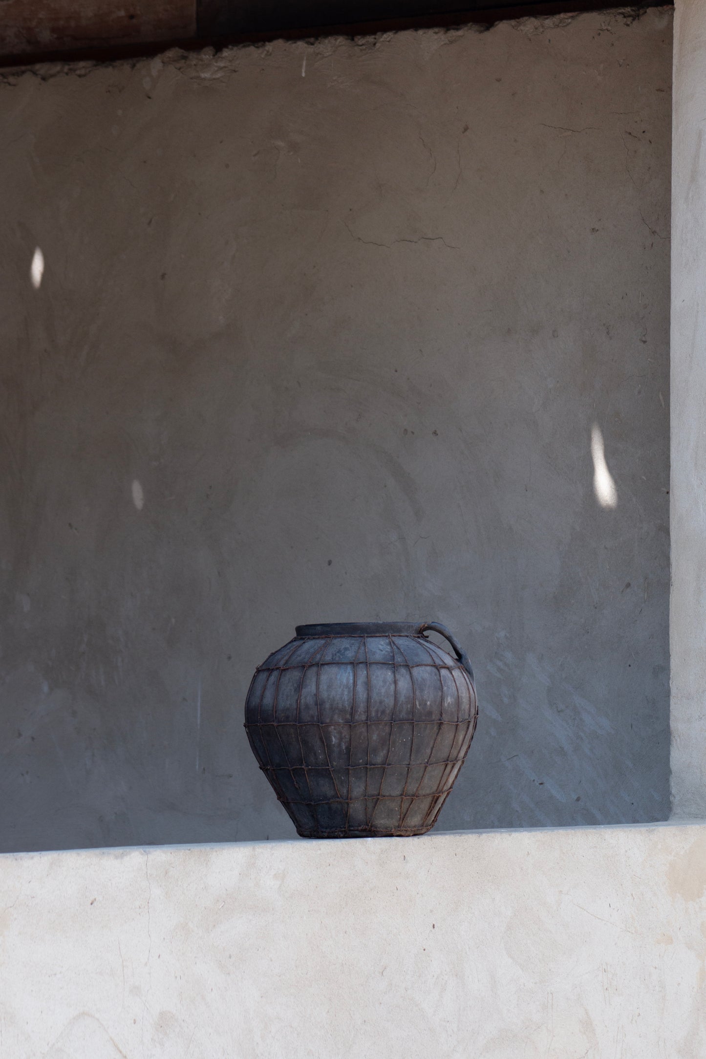 antique signature pot #9