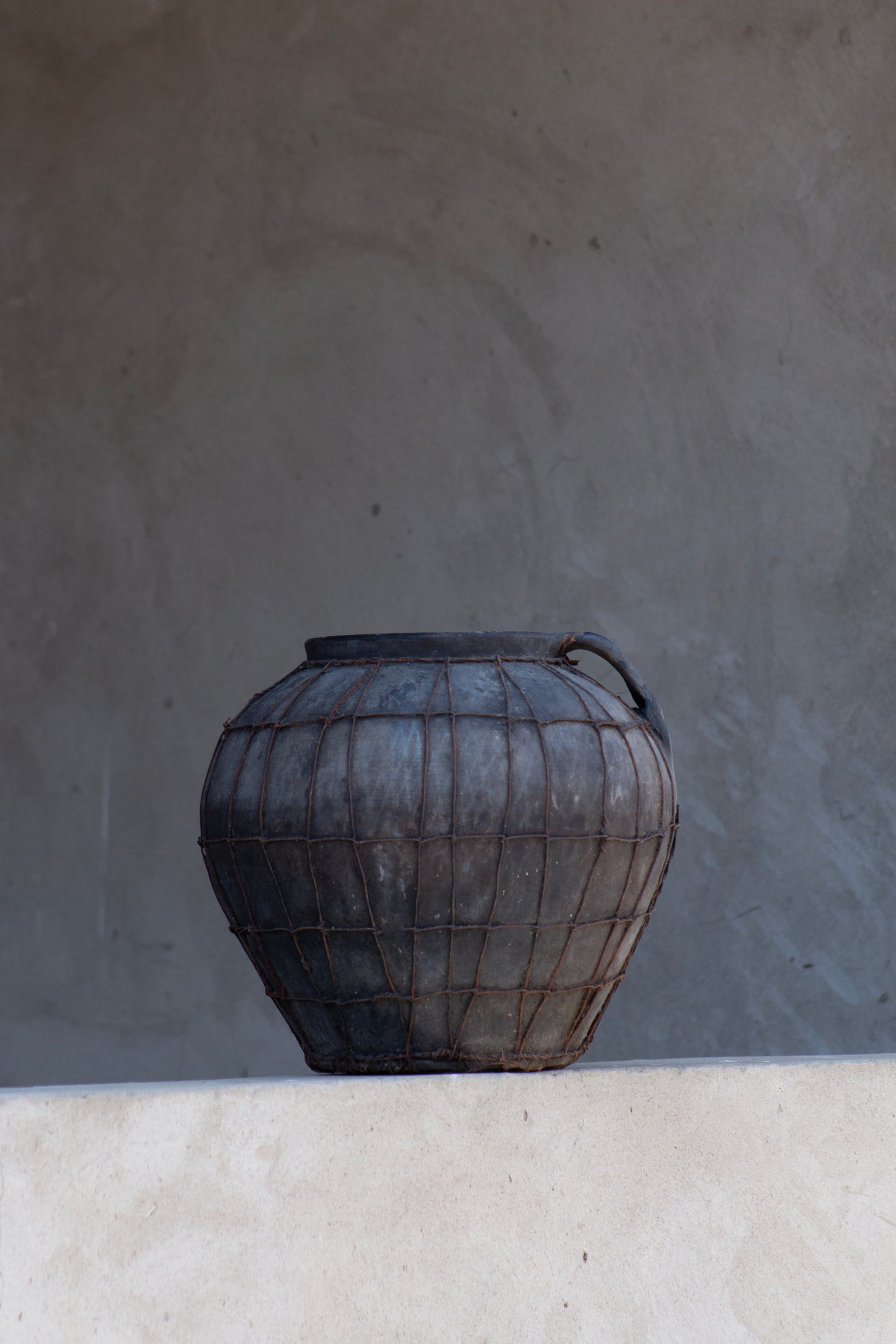 antique signature pot #9