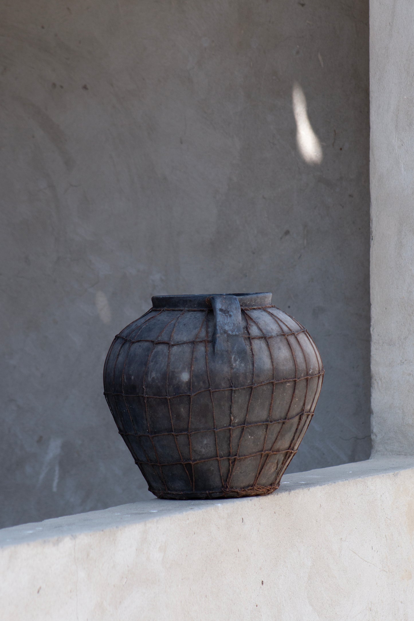 antique signature pot #9