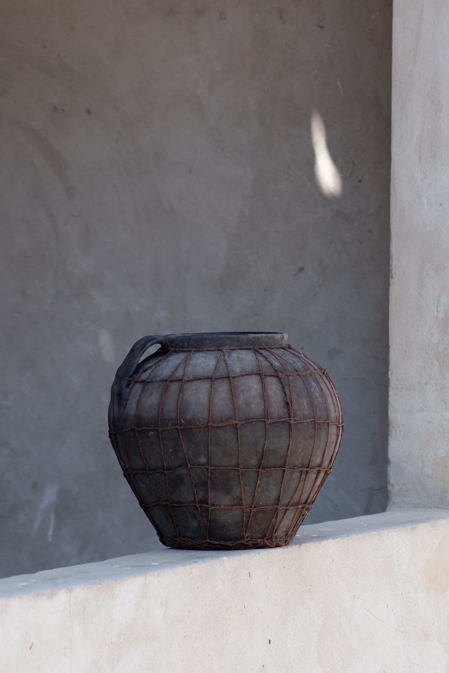 antique signature pot #9