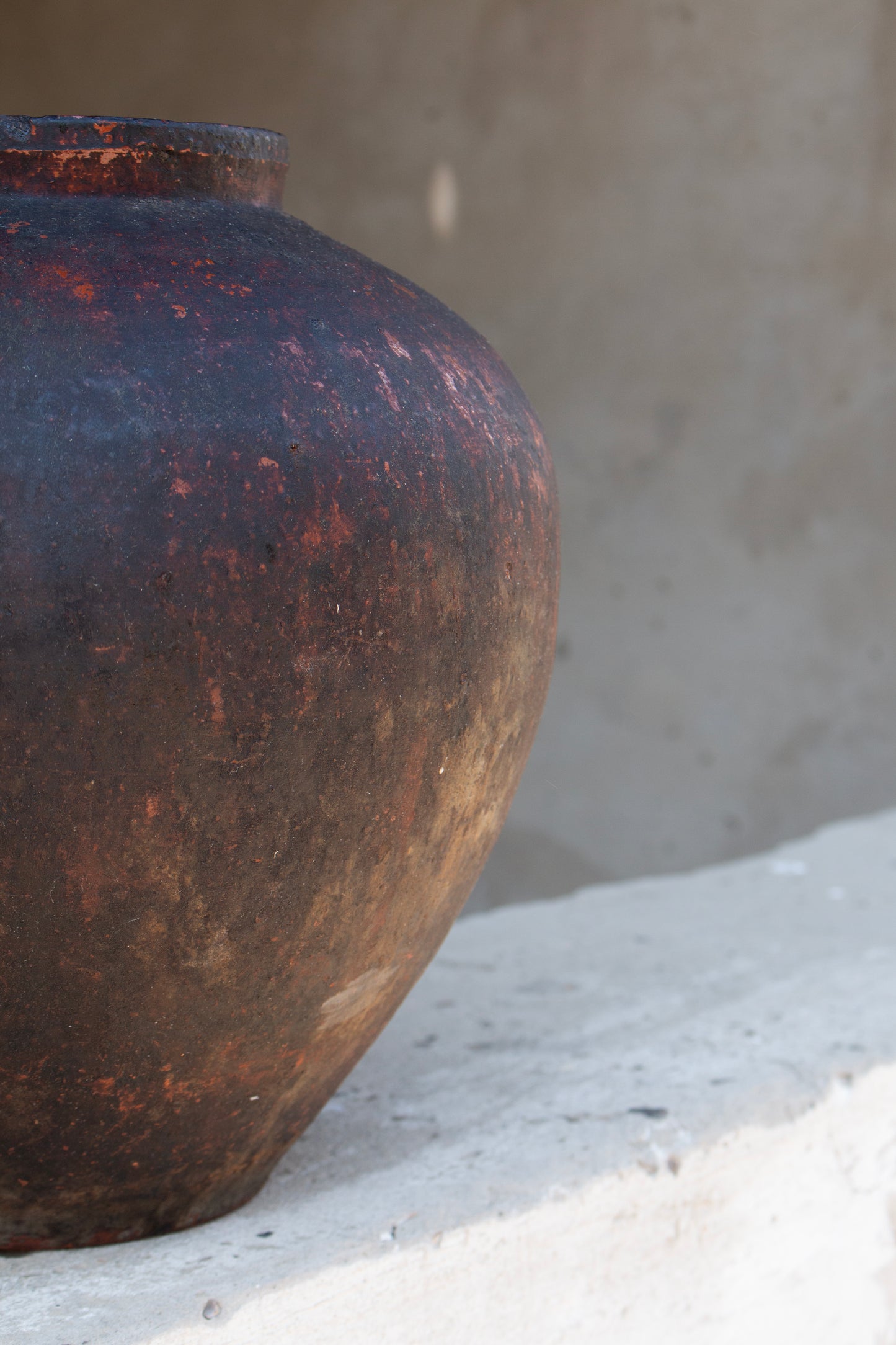 antique signature pot #10