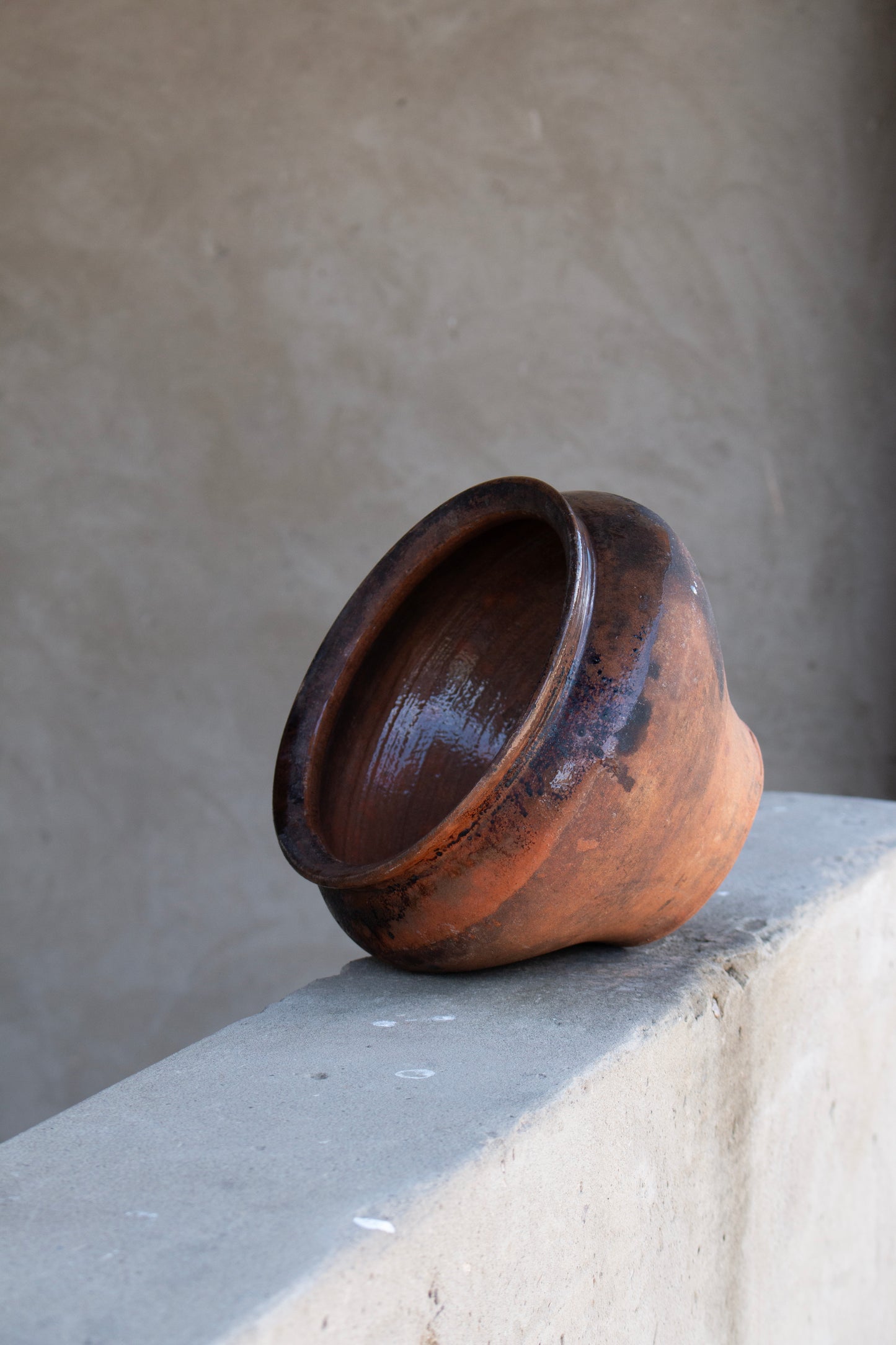 antique signature pot #11