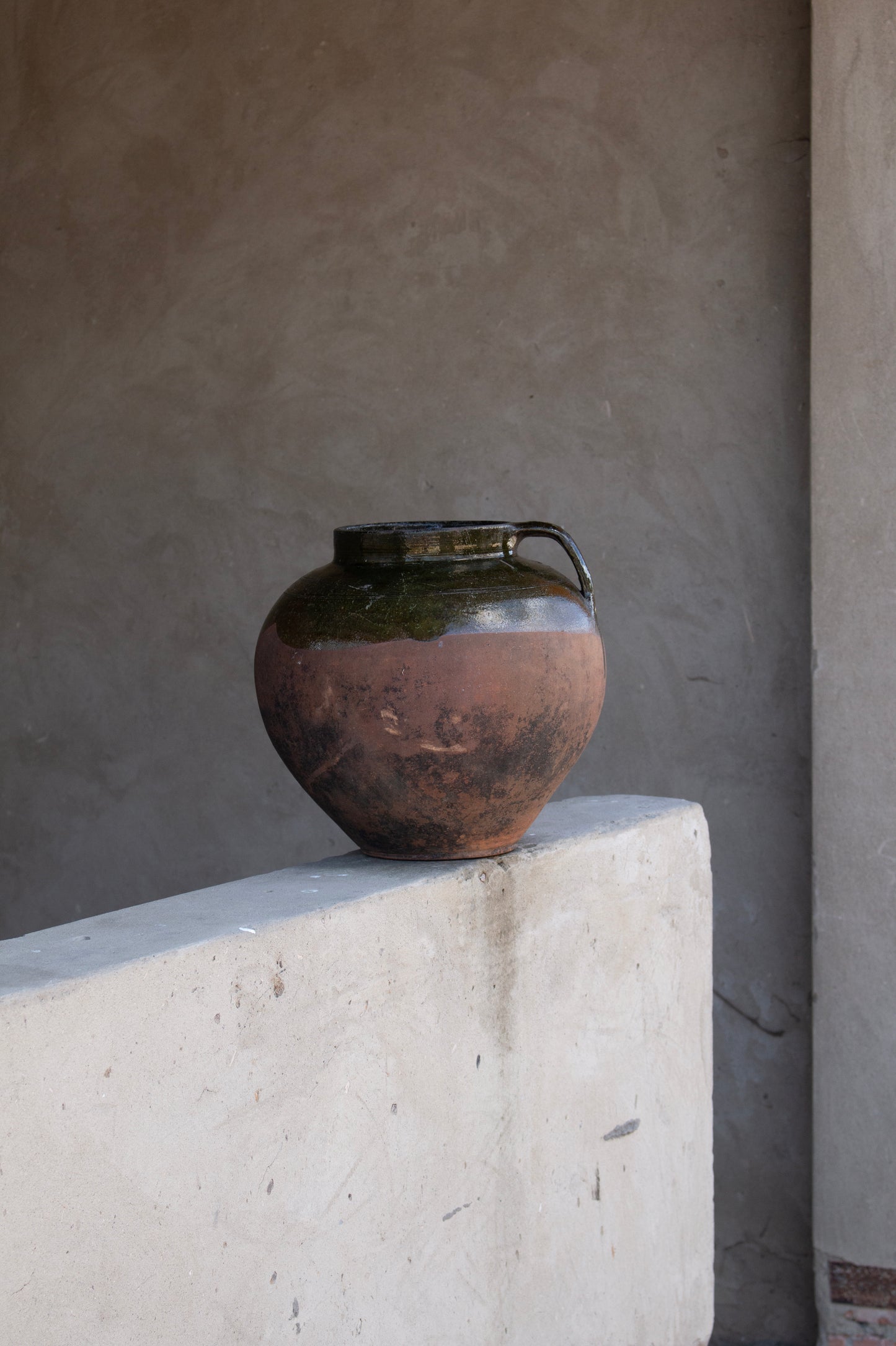 antique signature pot #12