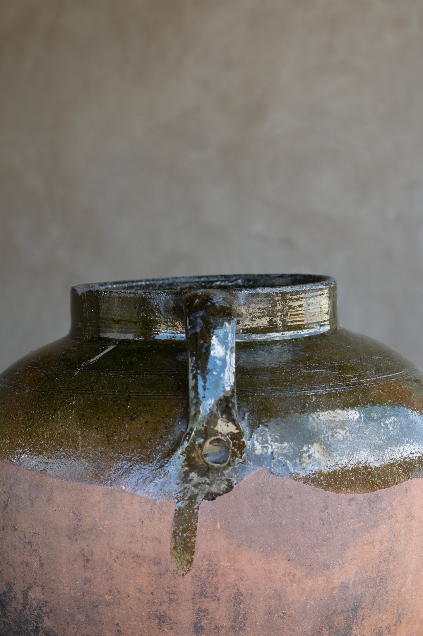 antique signature pot #12