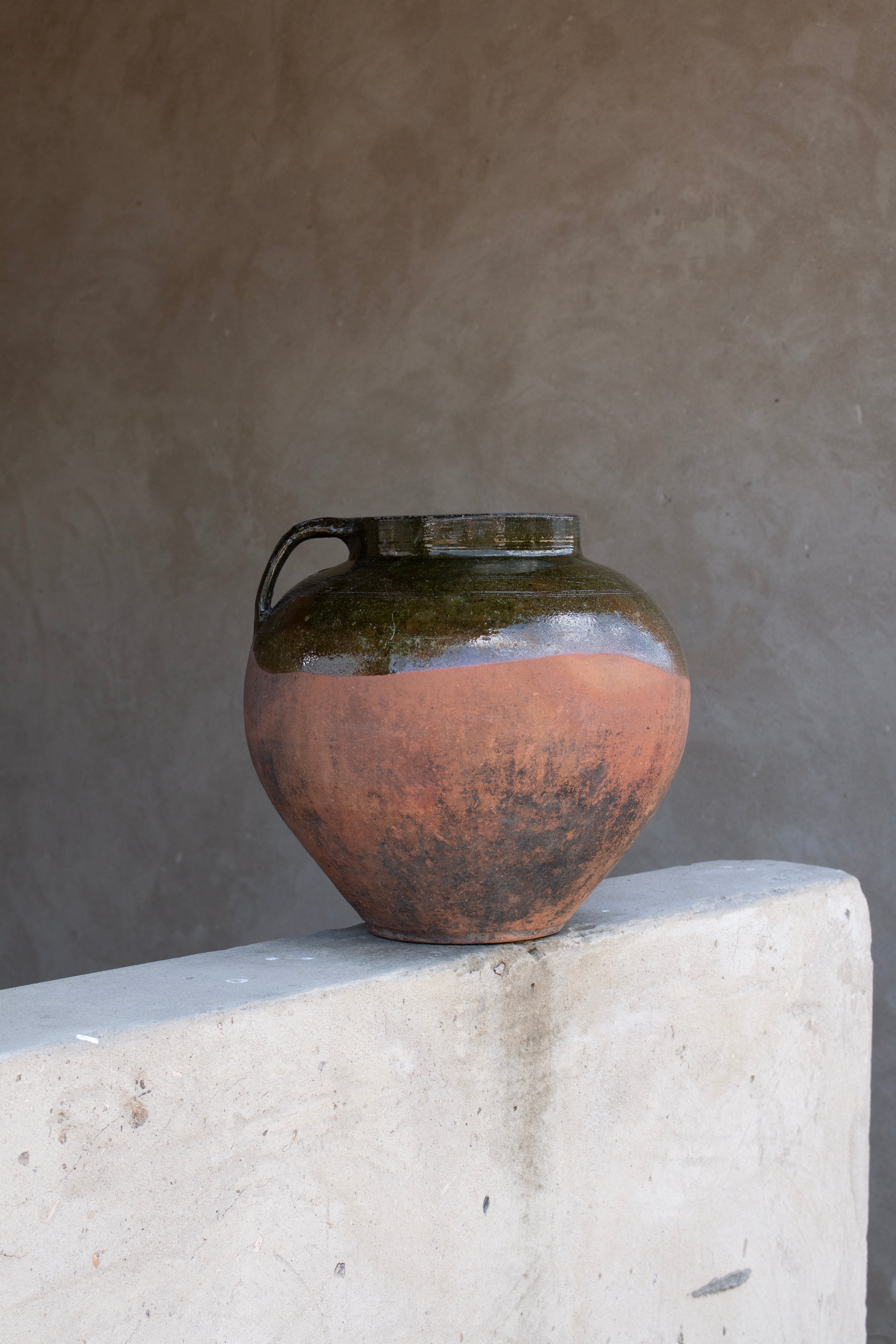 antique signature pot #12