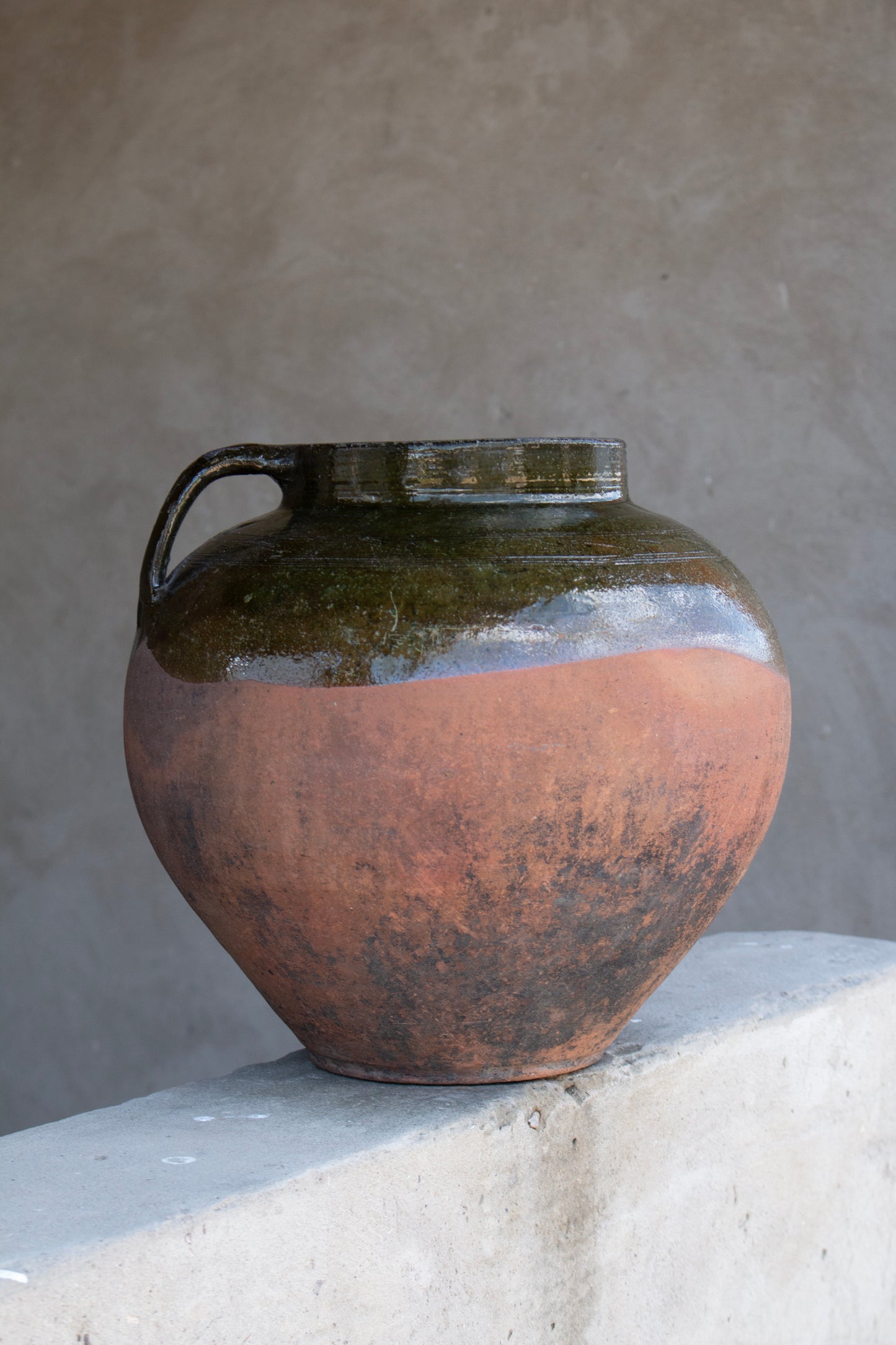 antique signature pot #12