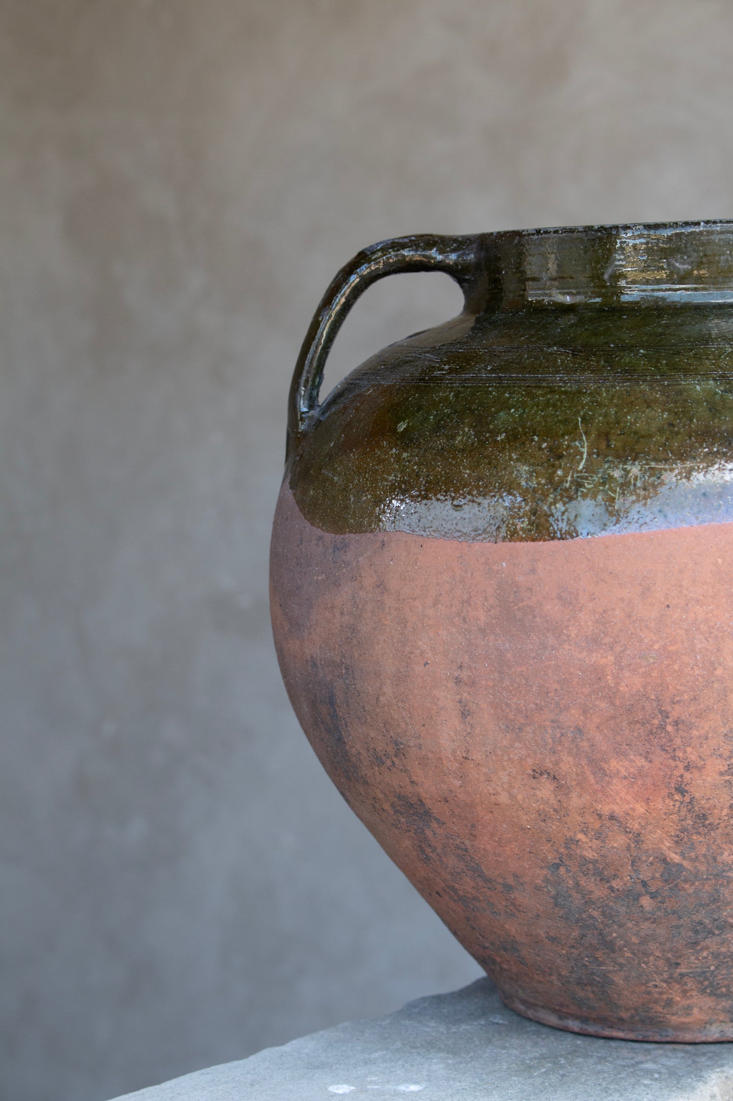 antique signature pot #12