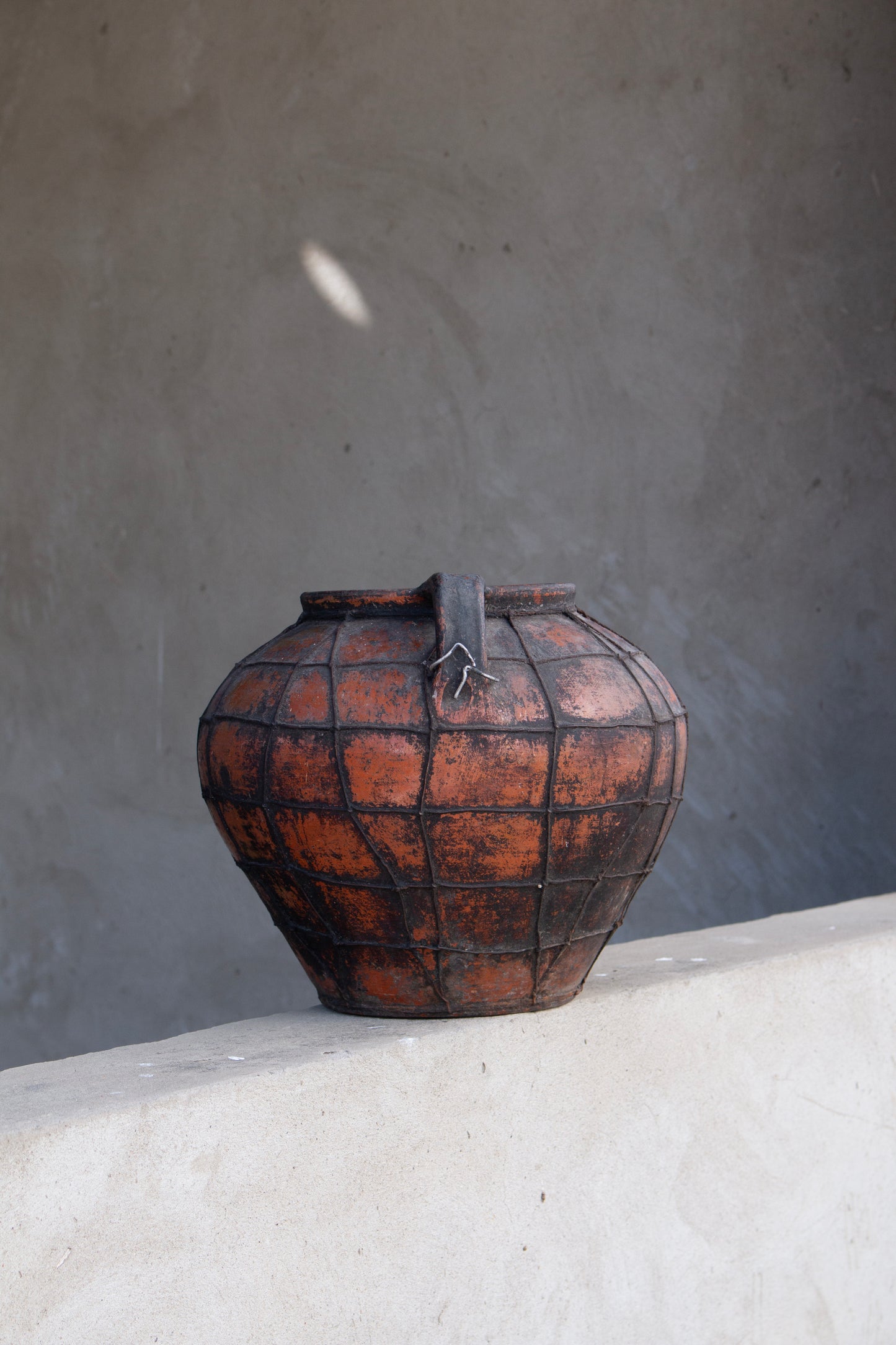 antique signature pot #14