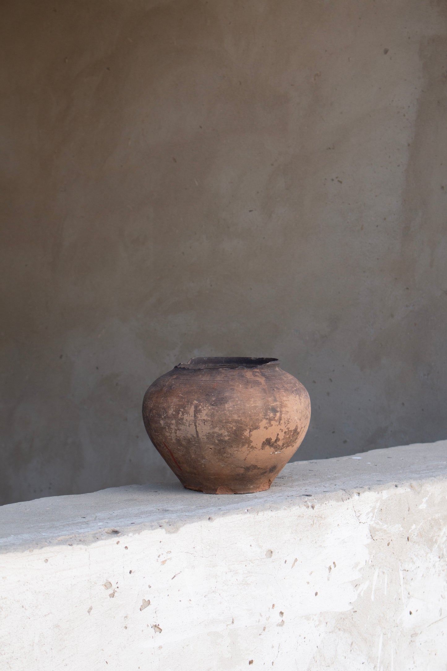 antique signature pot #15