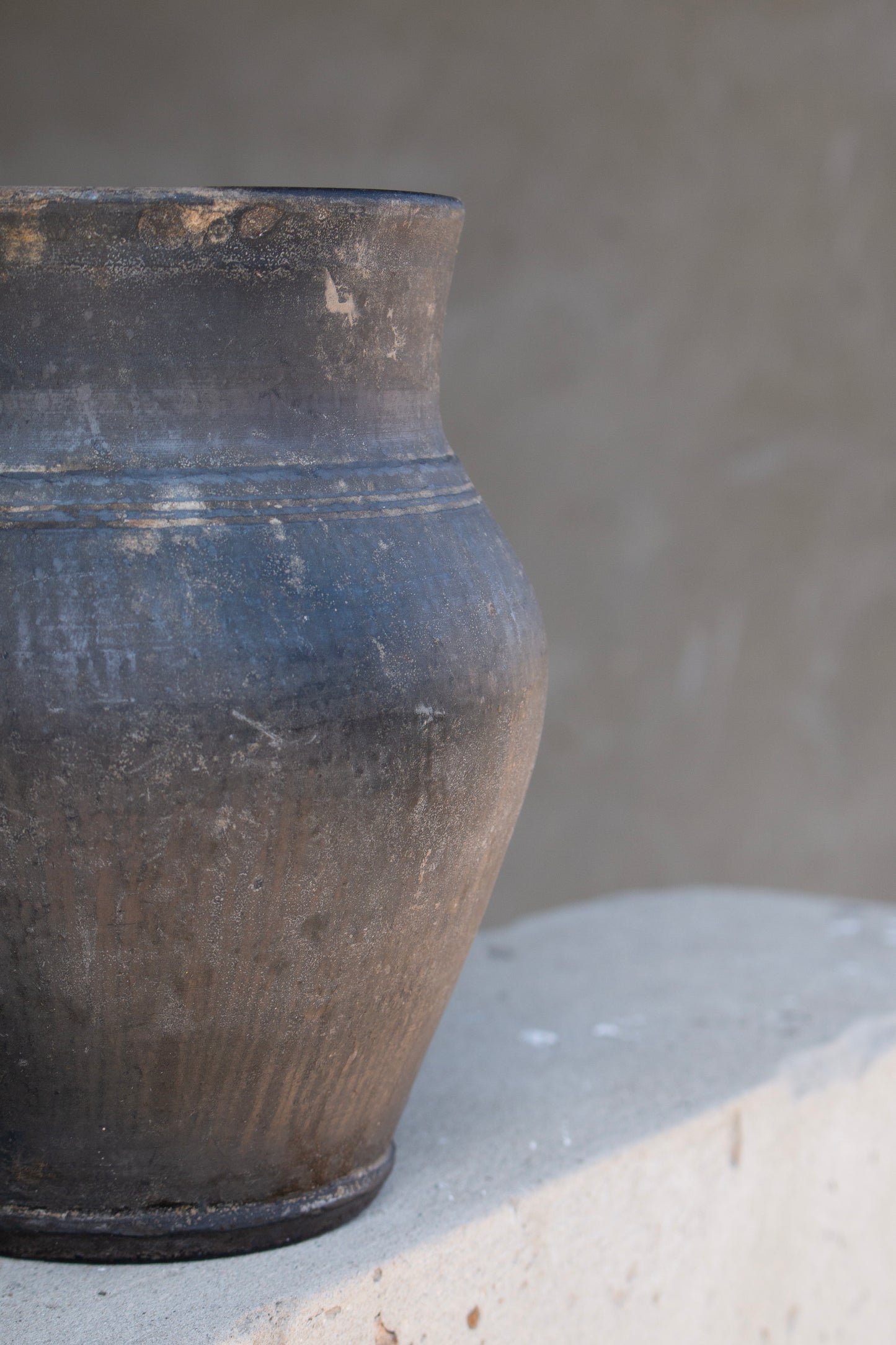 antique signature pot #17