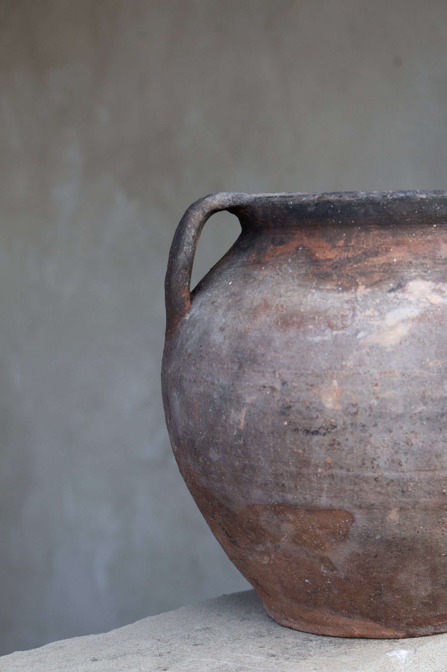 antique signature pot #19