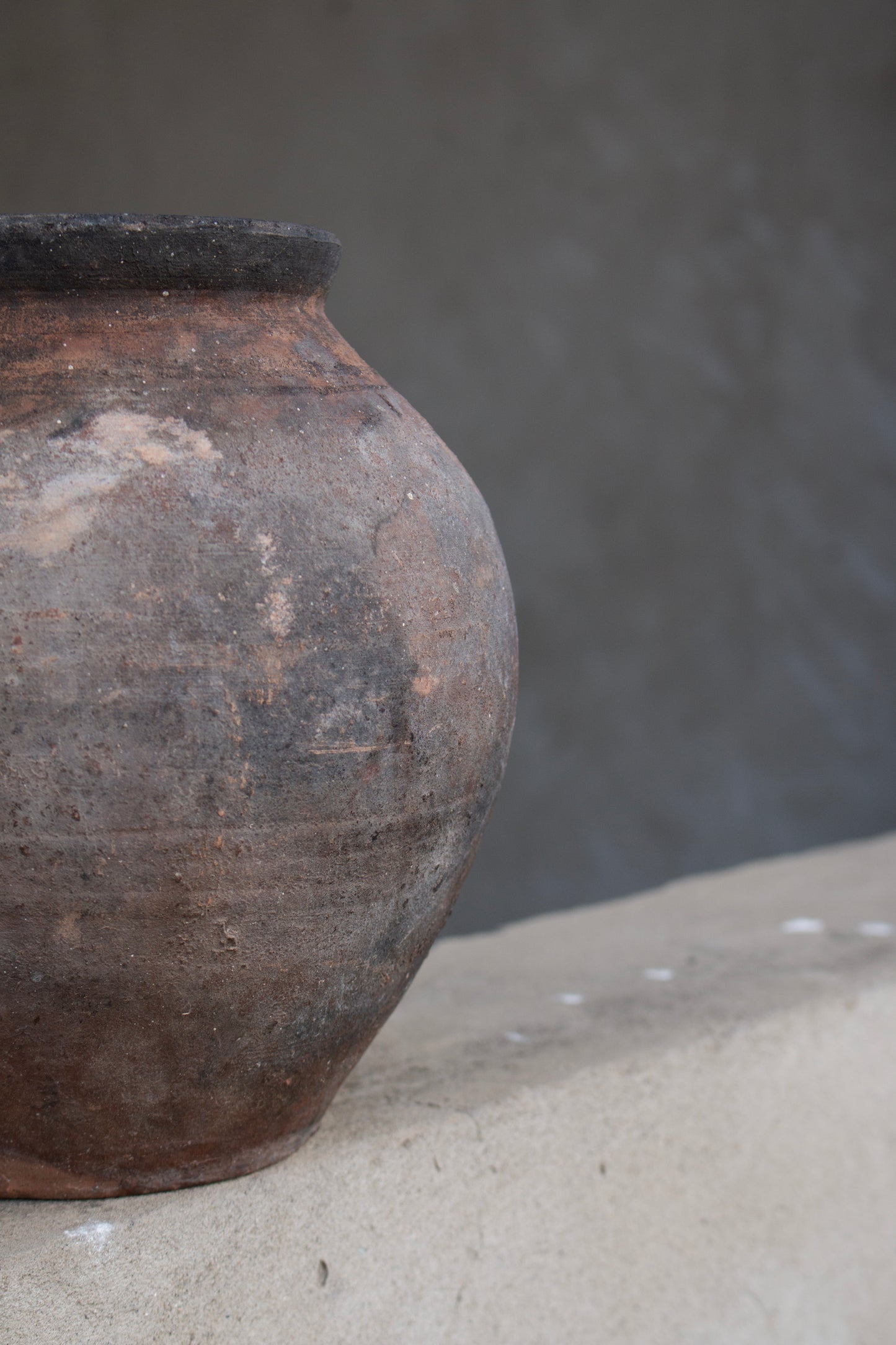 antique signature pot #19