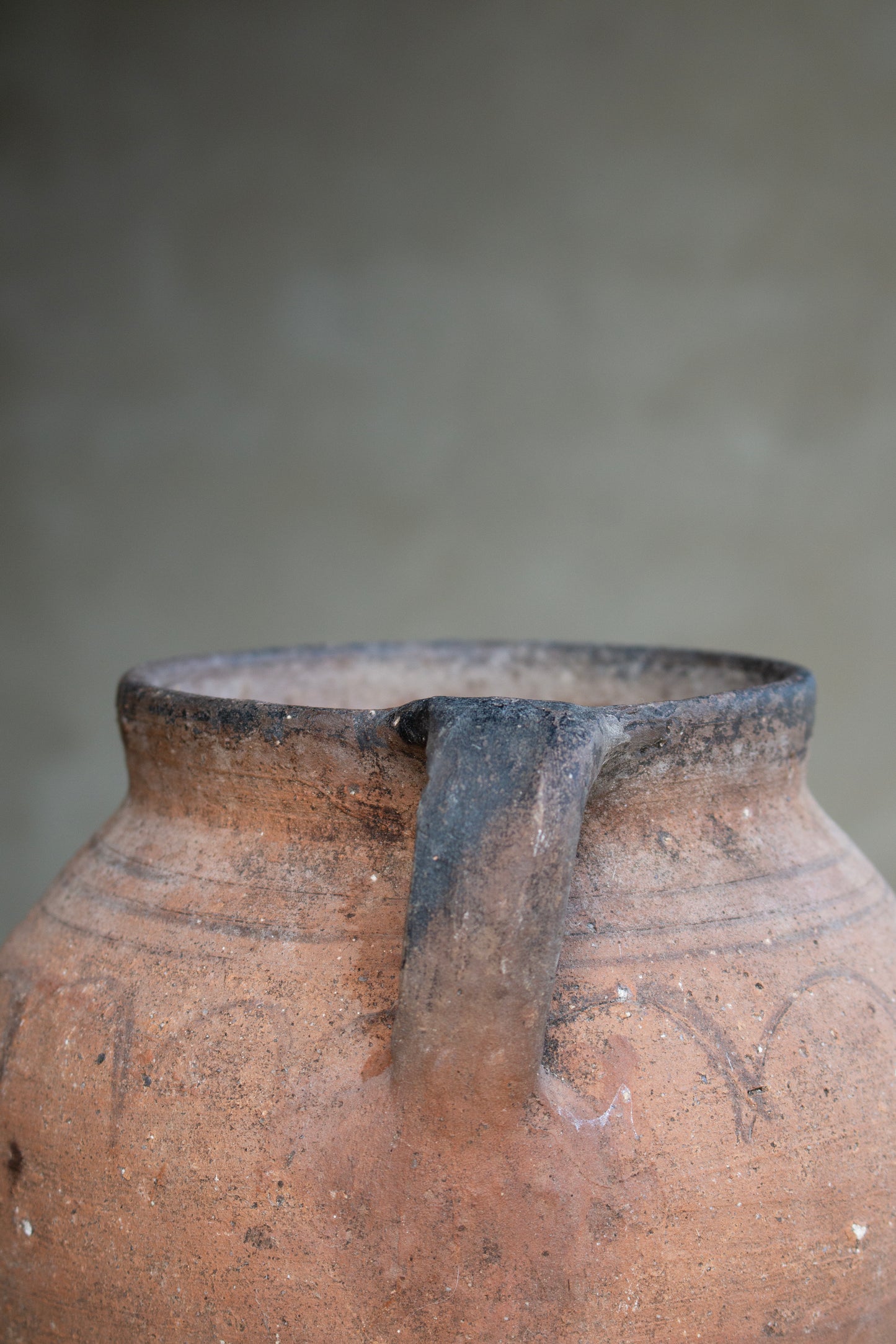 antique signature pot #20