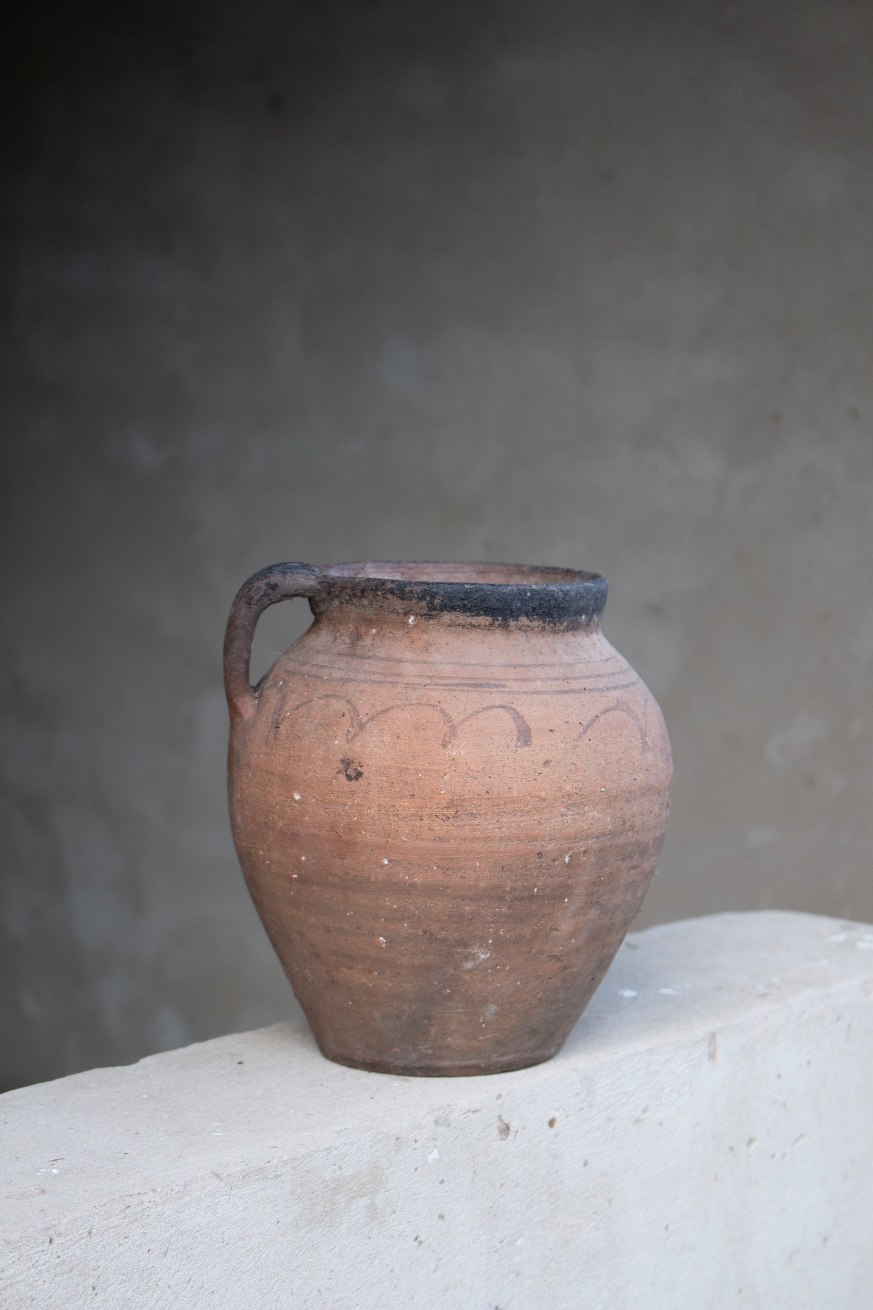 antique signature pot #20