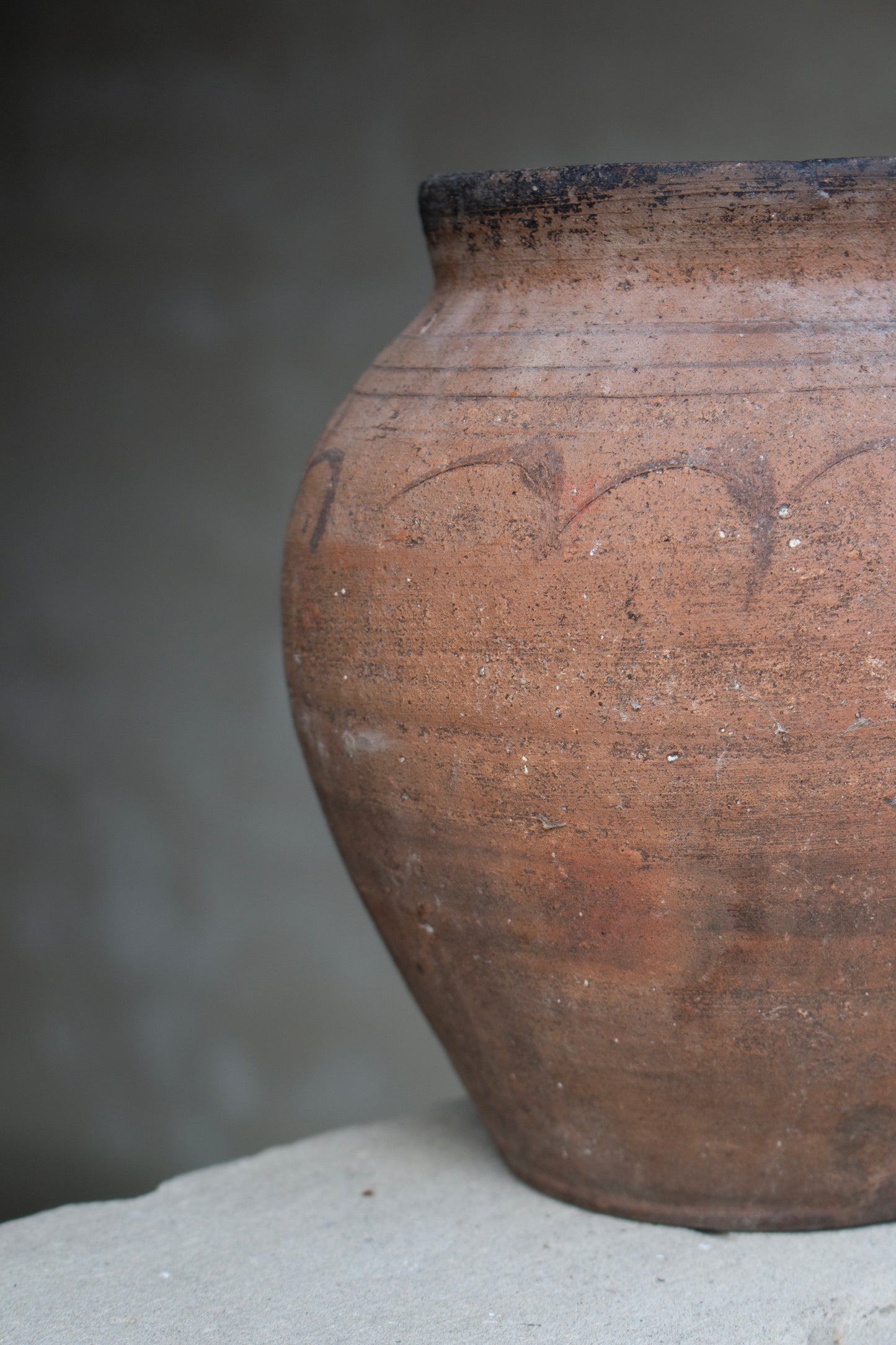 antique signature pot #20