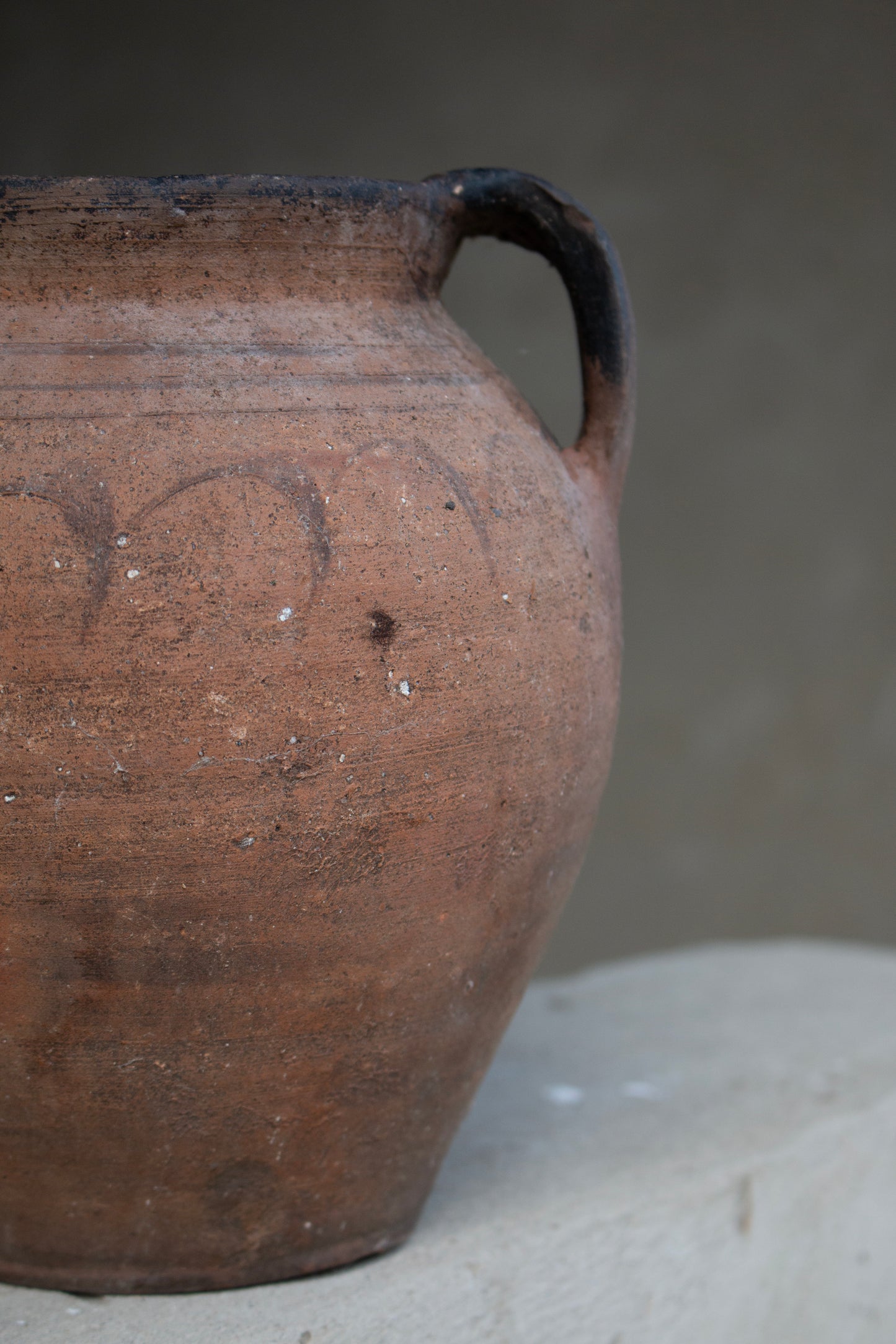 antique signature pot #20