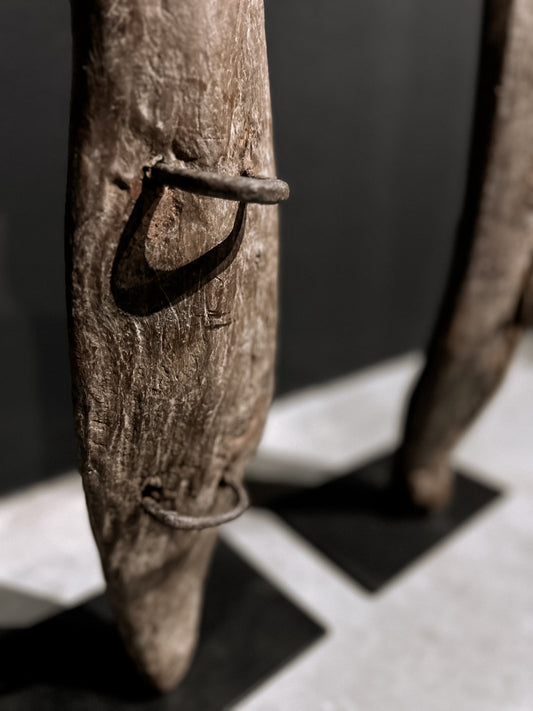 old Indian wooden sculpture #2