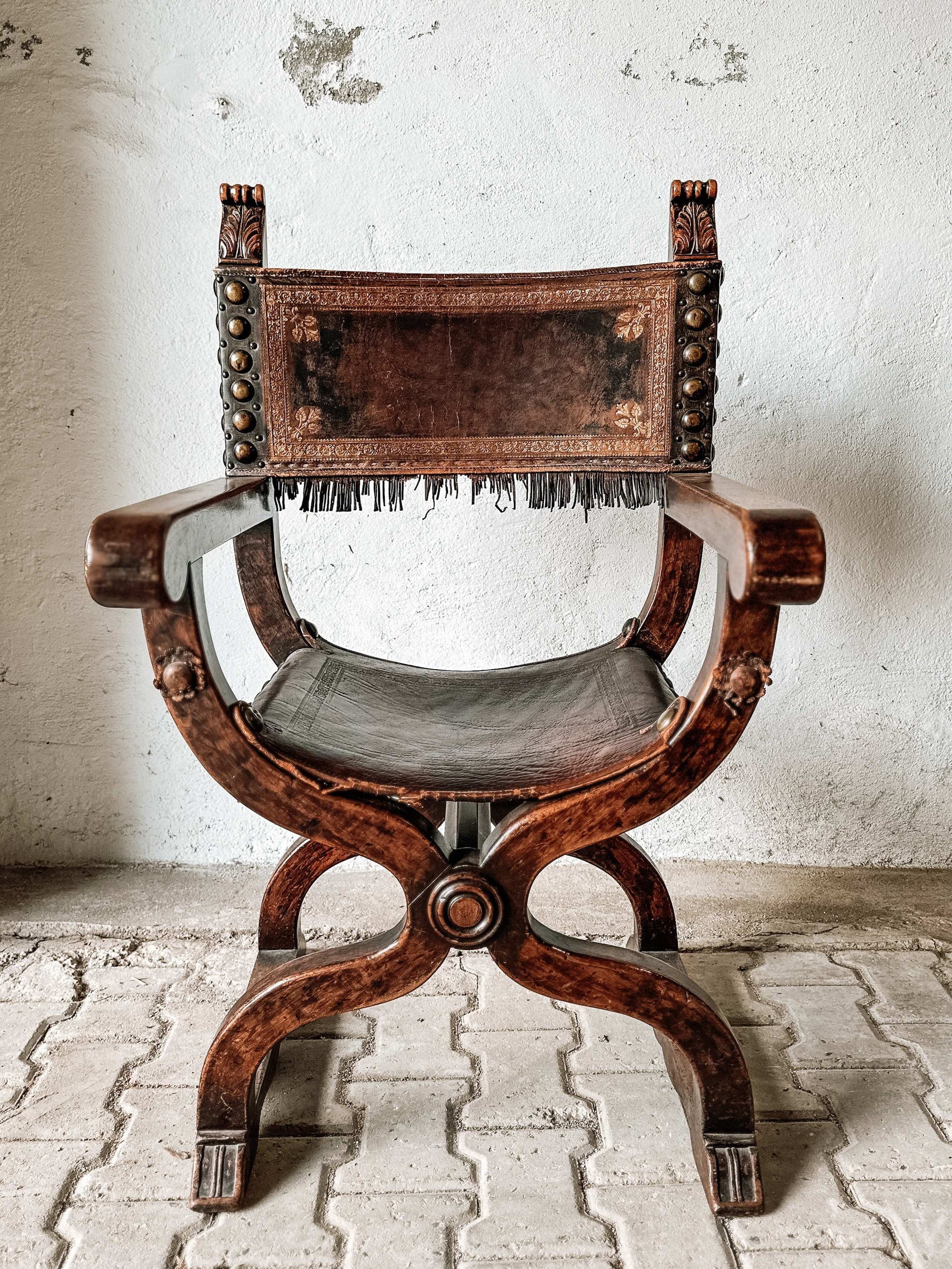 The vintage director's chair
