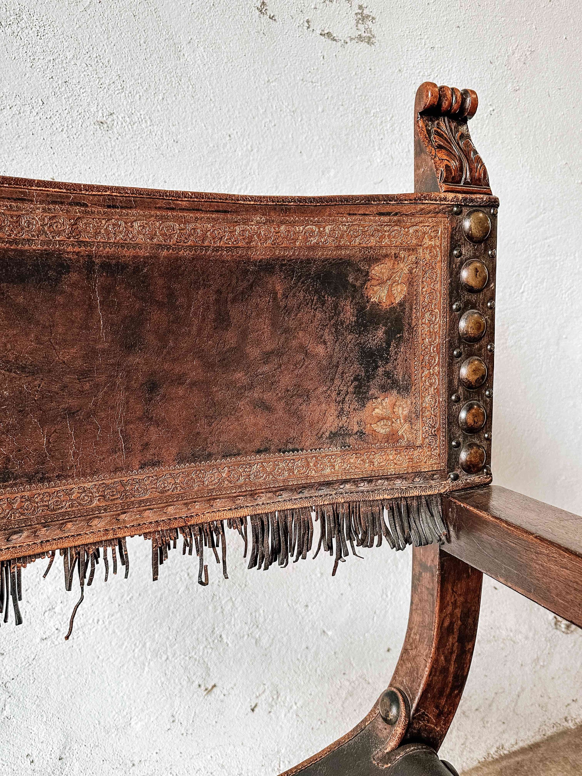 The vintage director's chair