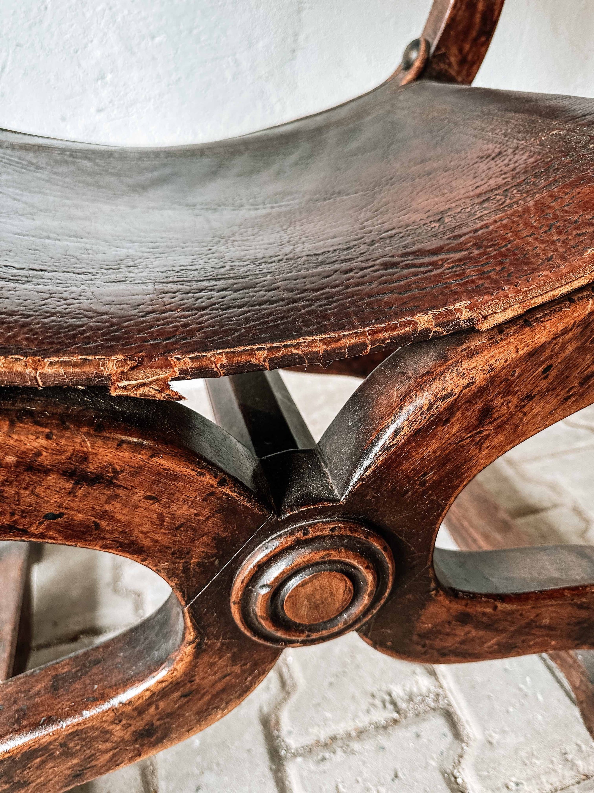 The vintage director's chair