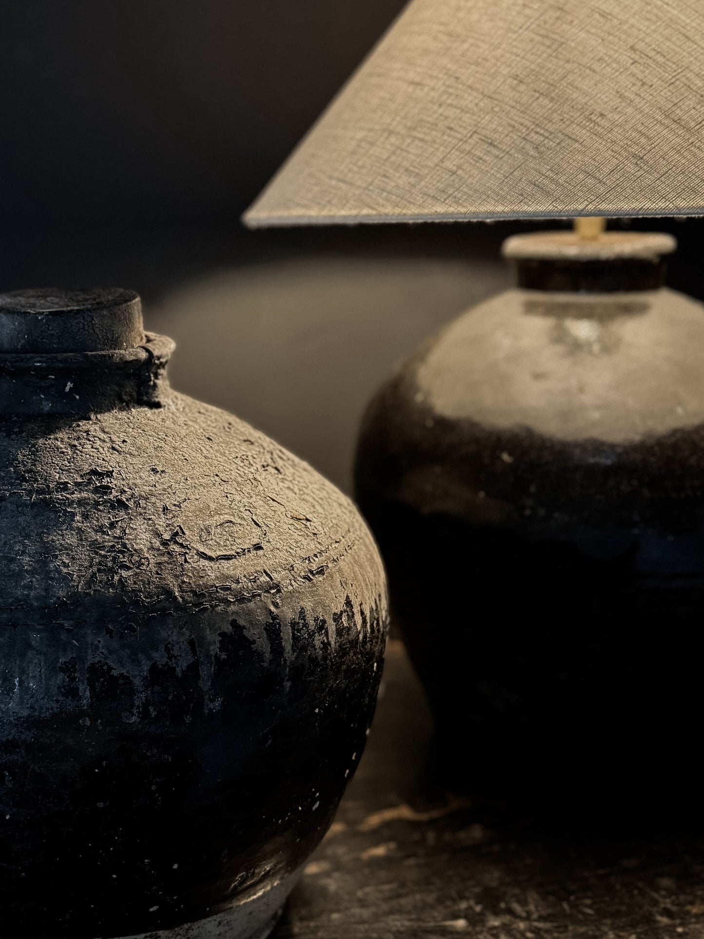 antique jar lamp – Inner Mongolia No. 1