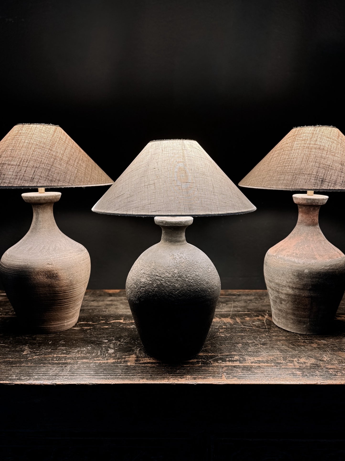 antique vessel lamp - Shandong No. 20