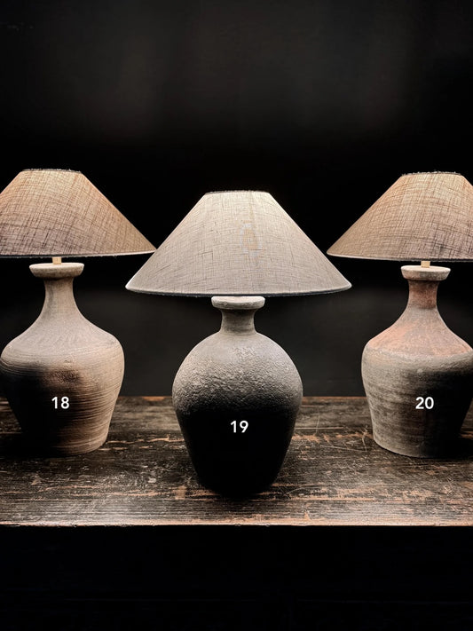antique vessel lamp - Shandong No. 18 / 19 / 20
