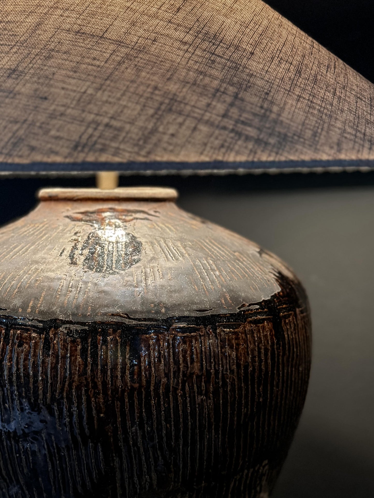 antique vessel lamp - Jiangsu