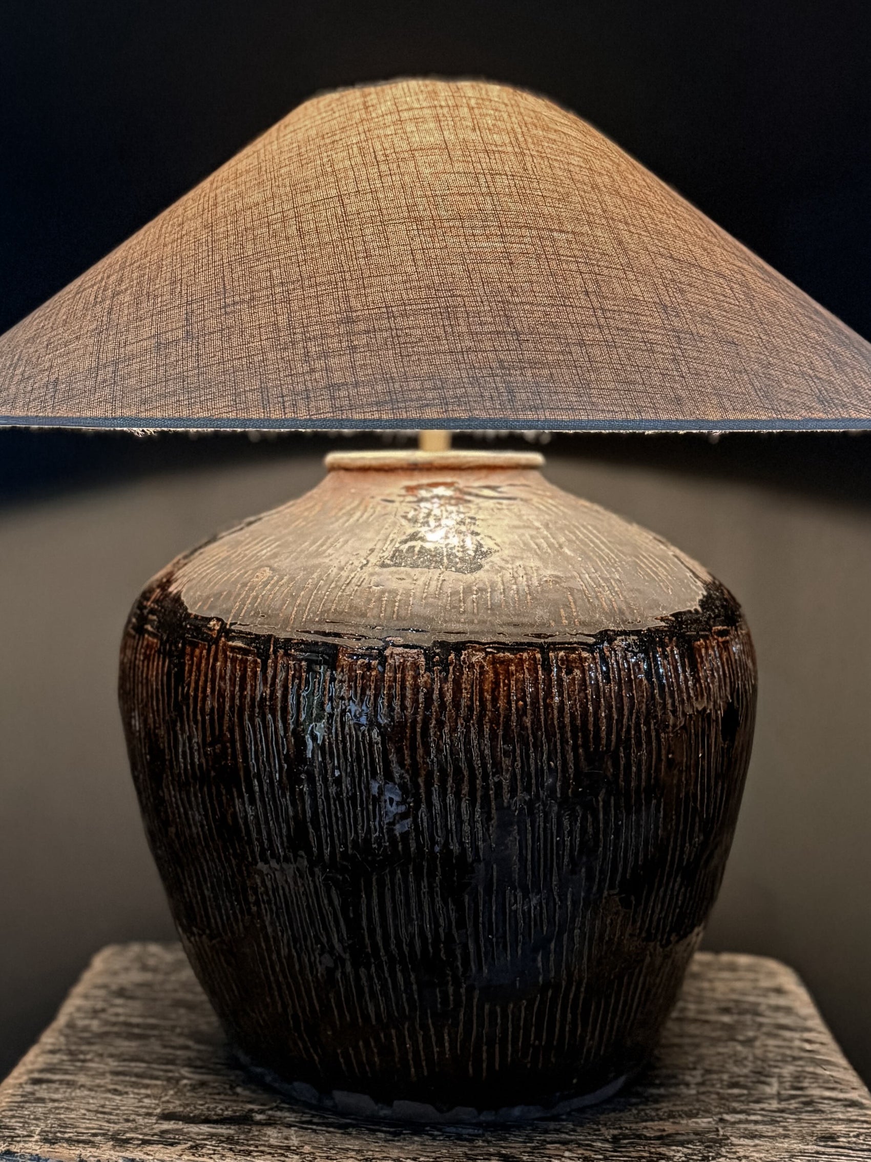 antique vessel lamp - Jiangsu