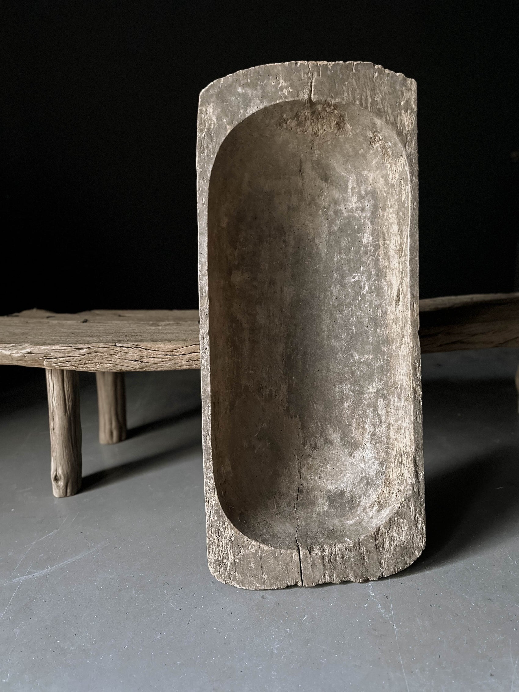 old Turkish dough bowl