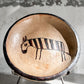 Poterie "zebra Plate"