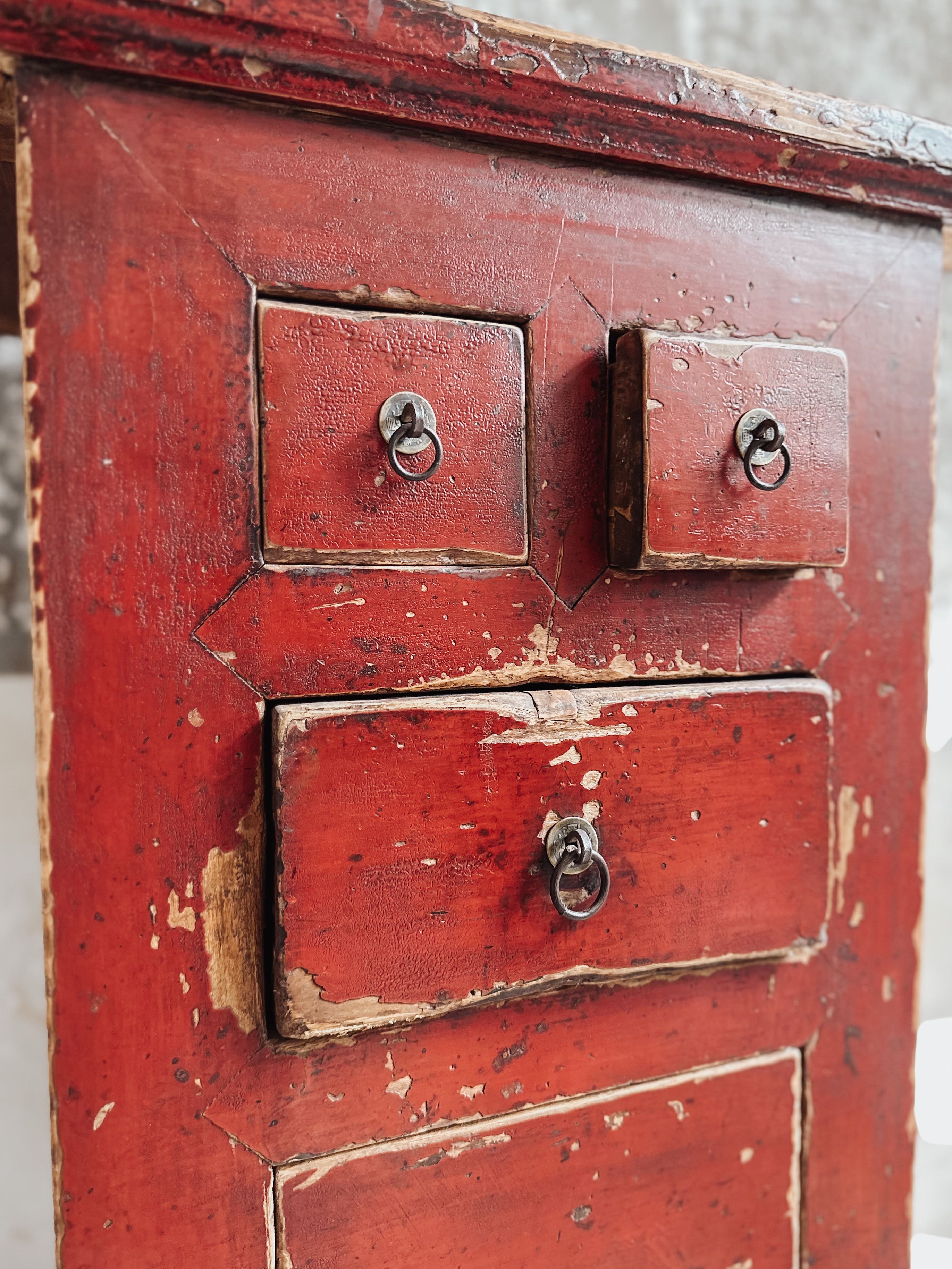 Antique dresser cabinet