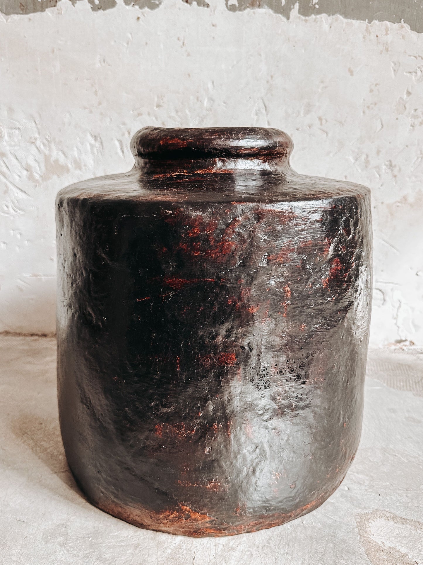 Poterie "dark brown pot XXL"