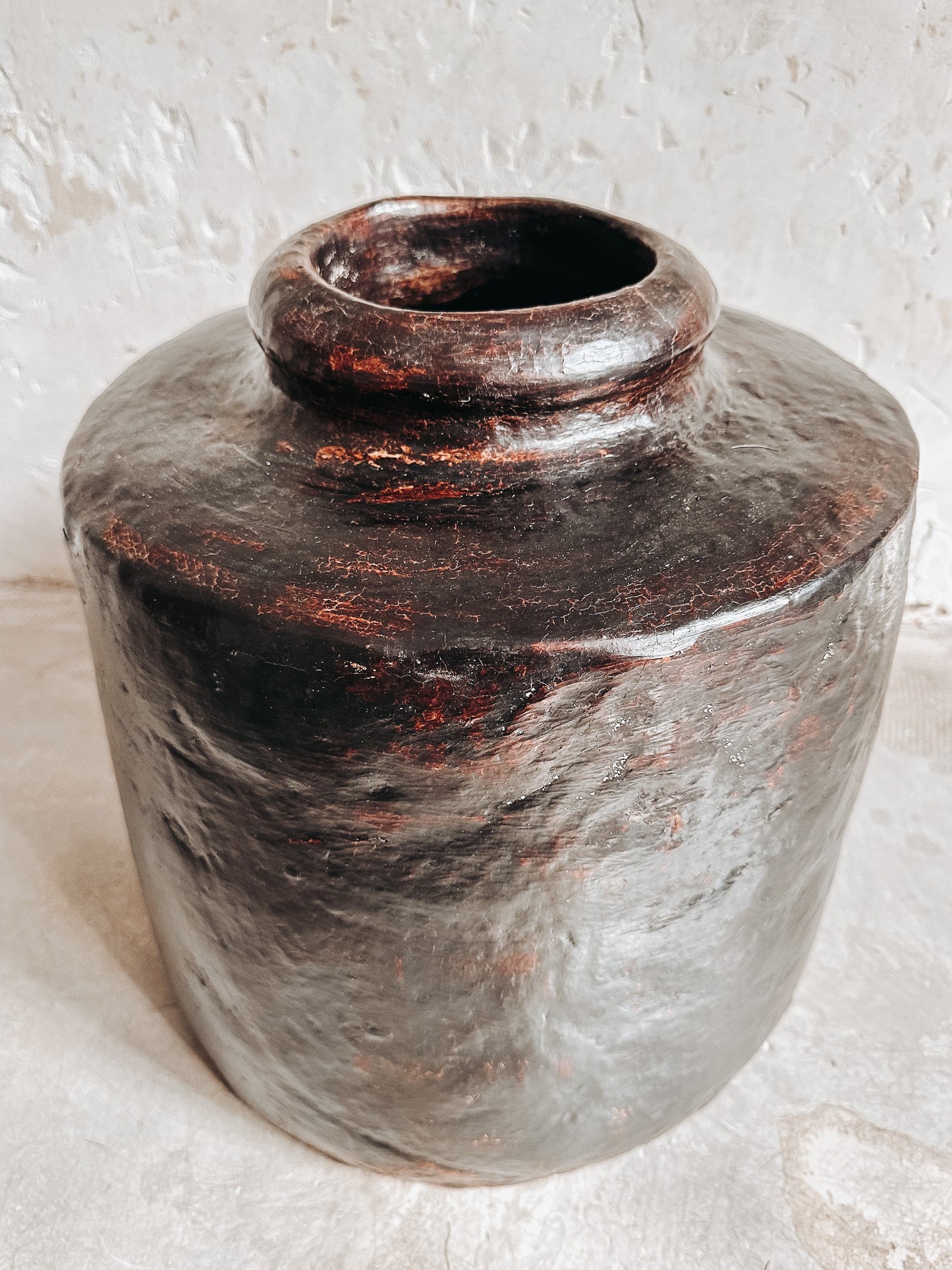 Poterie "dark brown pot XXL"