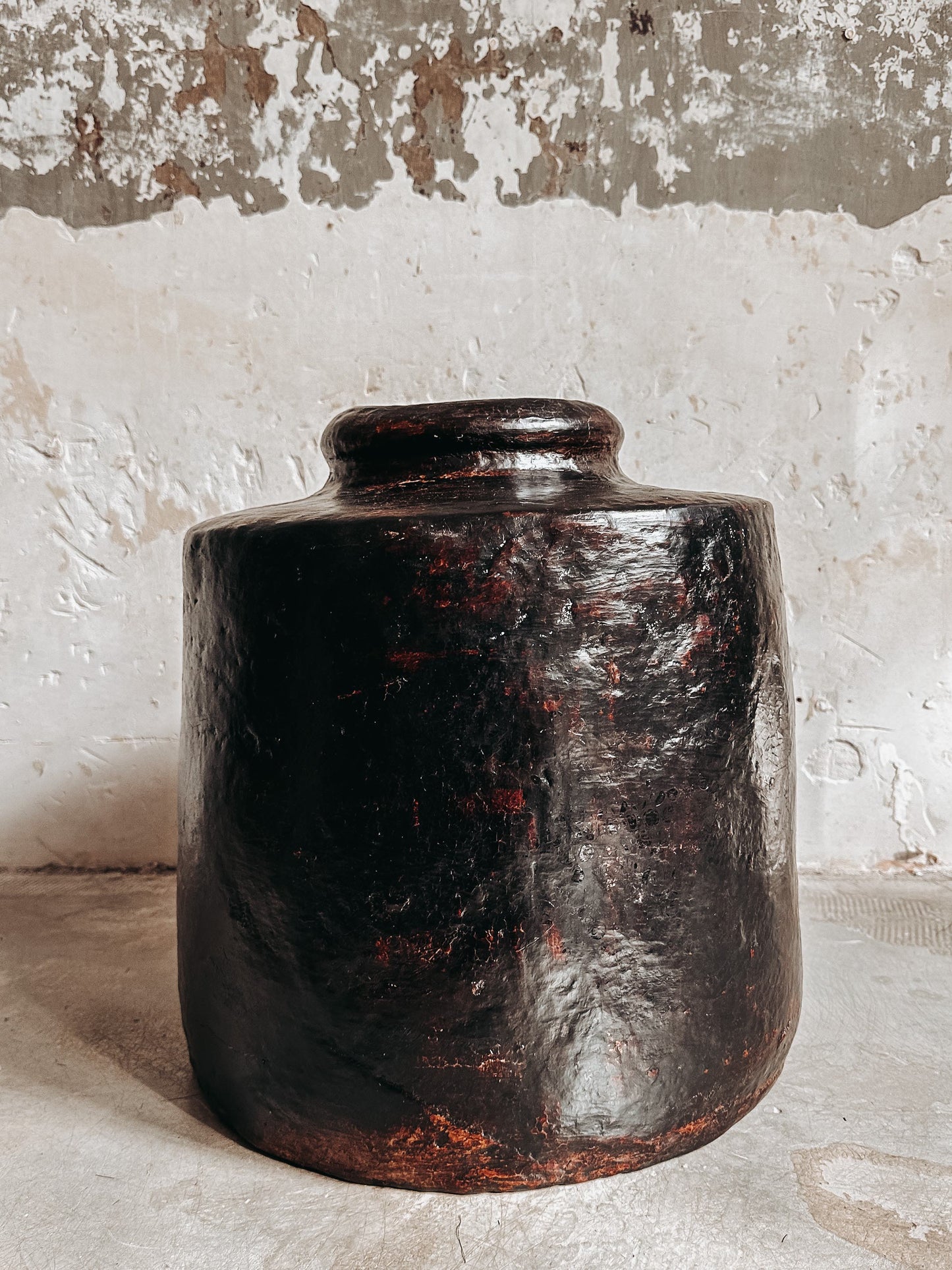 Poterie "dark brown pot XXL"