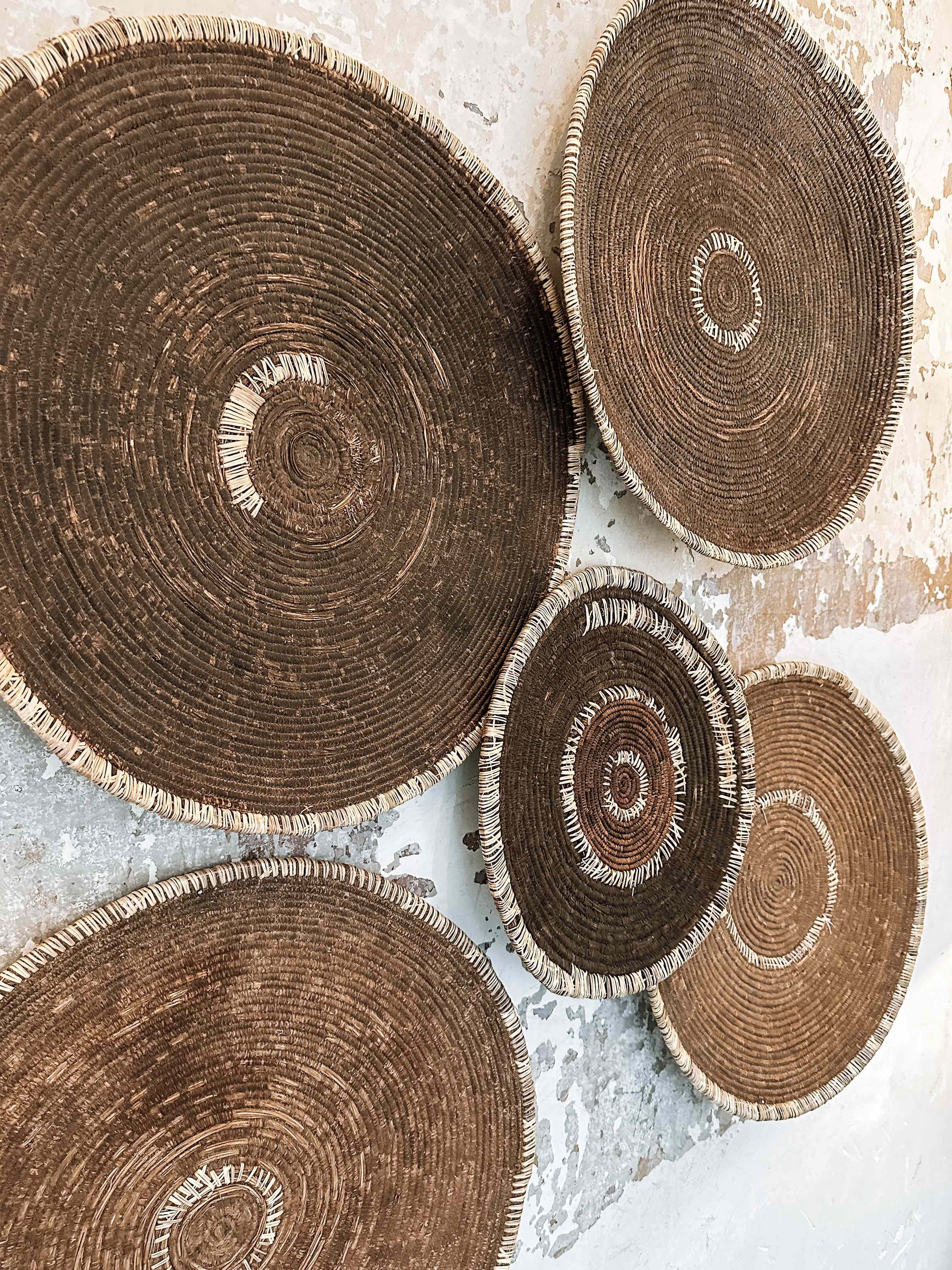 Old injera raffia plate #3