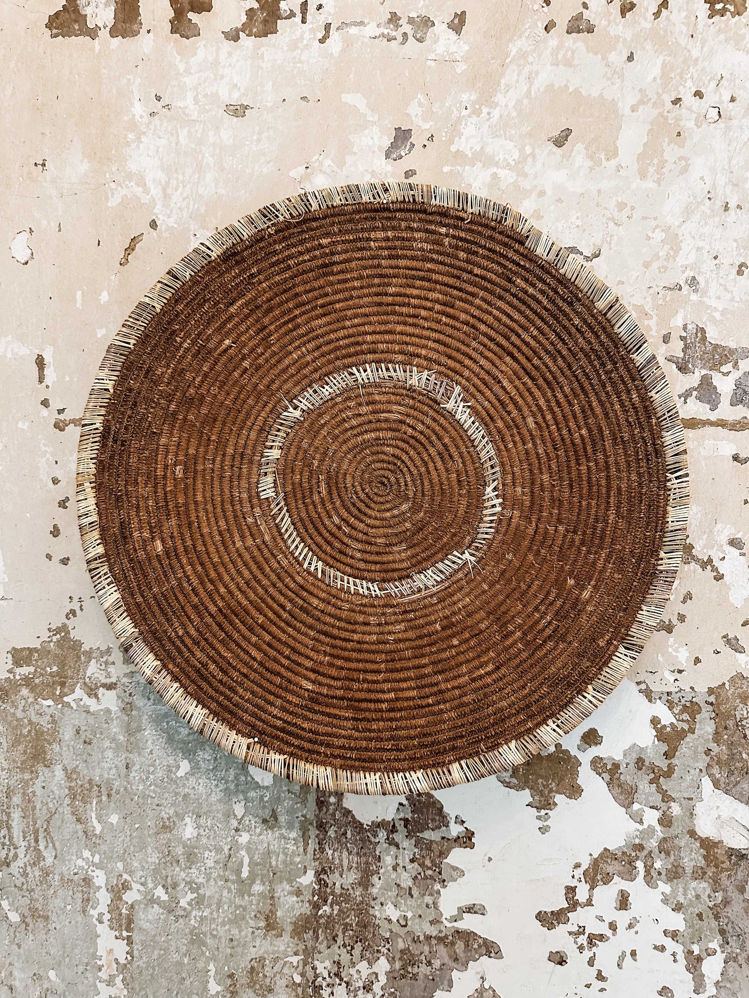 Old injera raffia plate #5