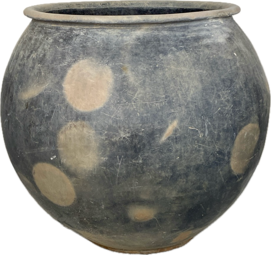 the patinated vessel